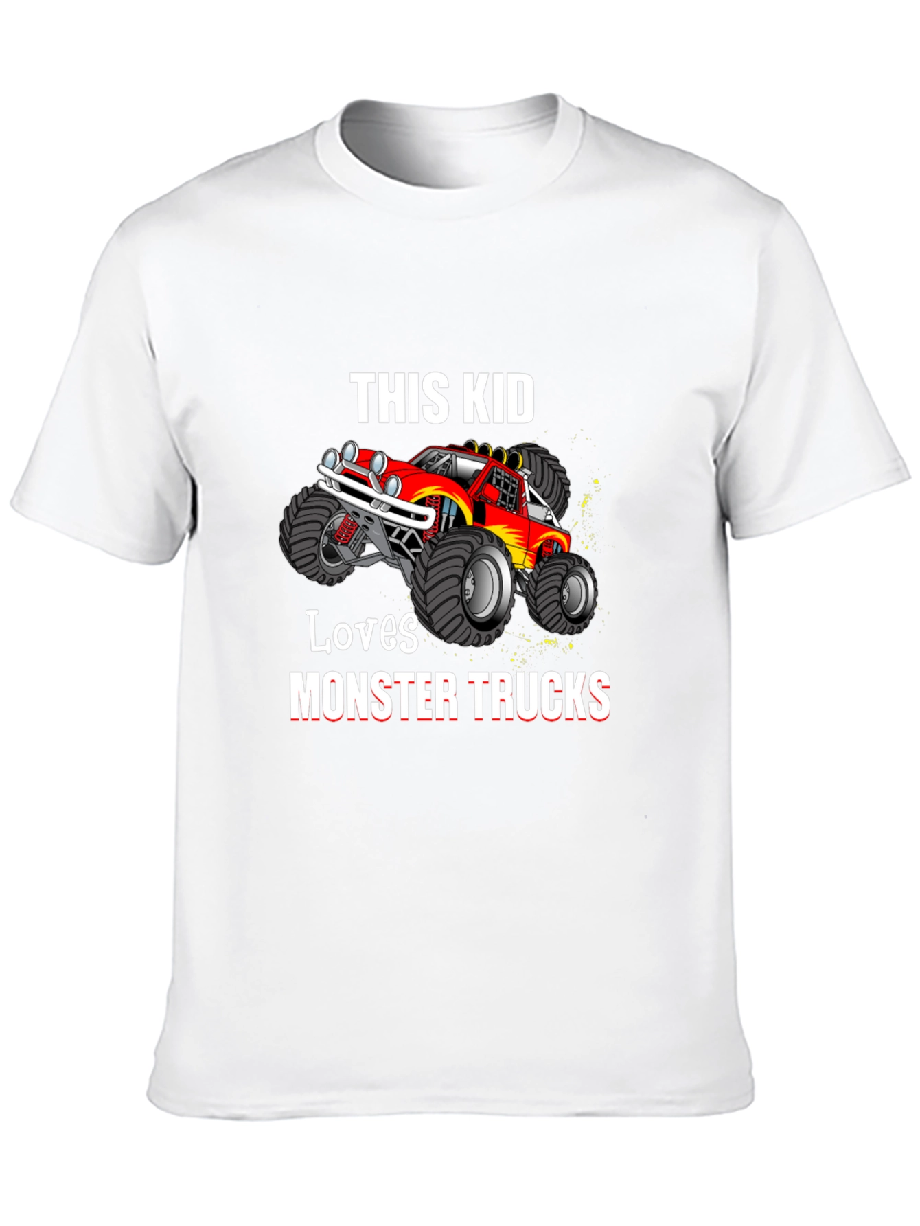 Monster Truck Kids T-Shirt