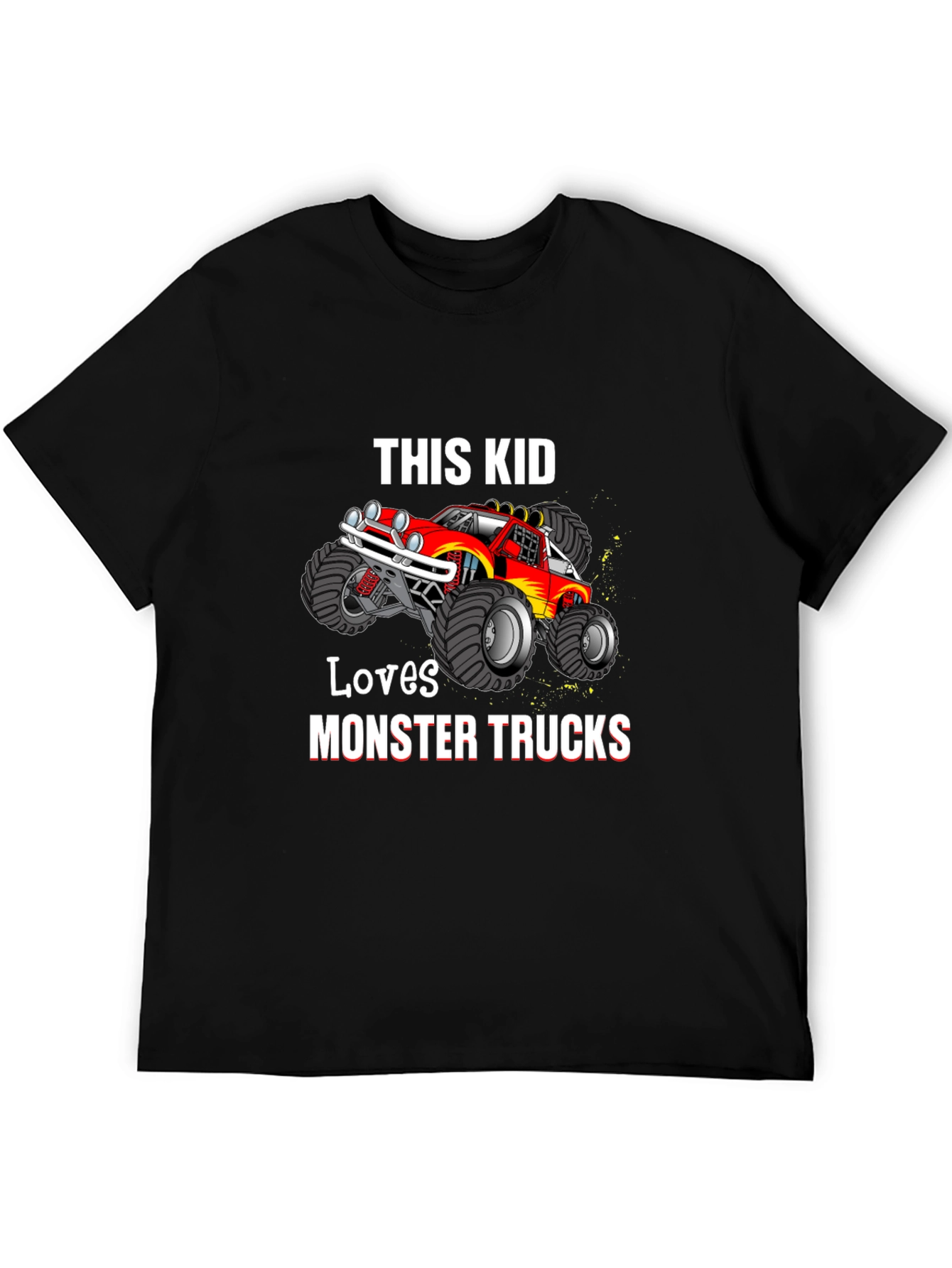 Monster Truck Kids T-Shirt