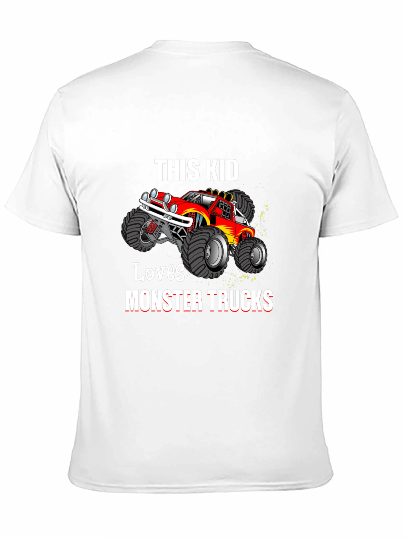 Monster Truck Kids T-Shirt