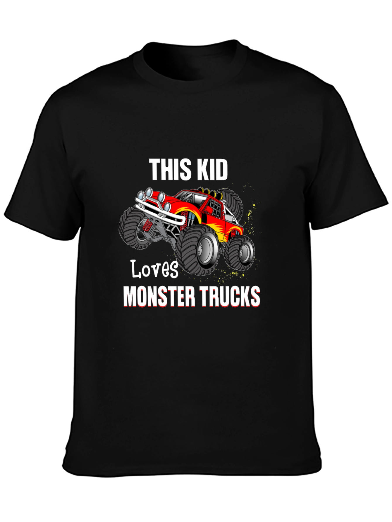 Monster Truck Kids T-Shirt