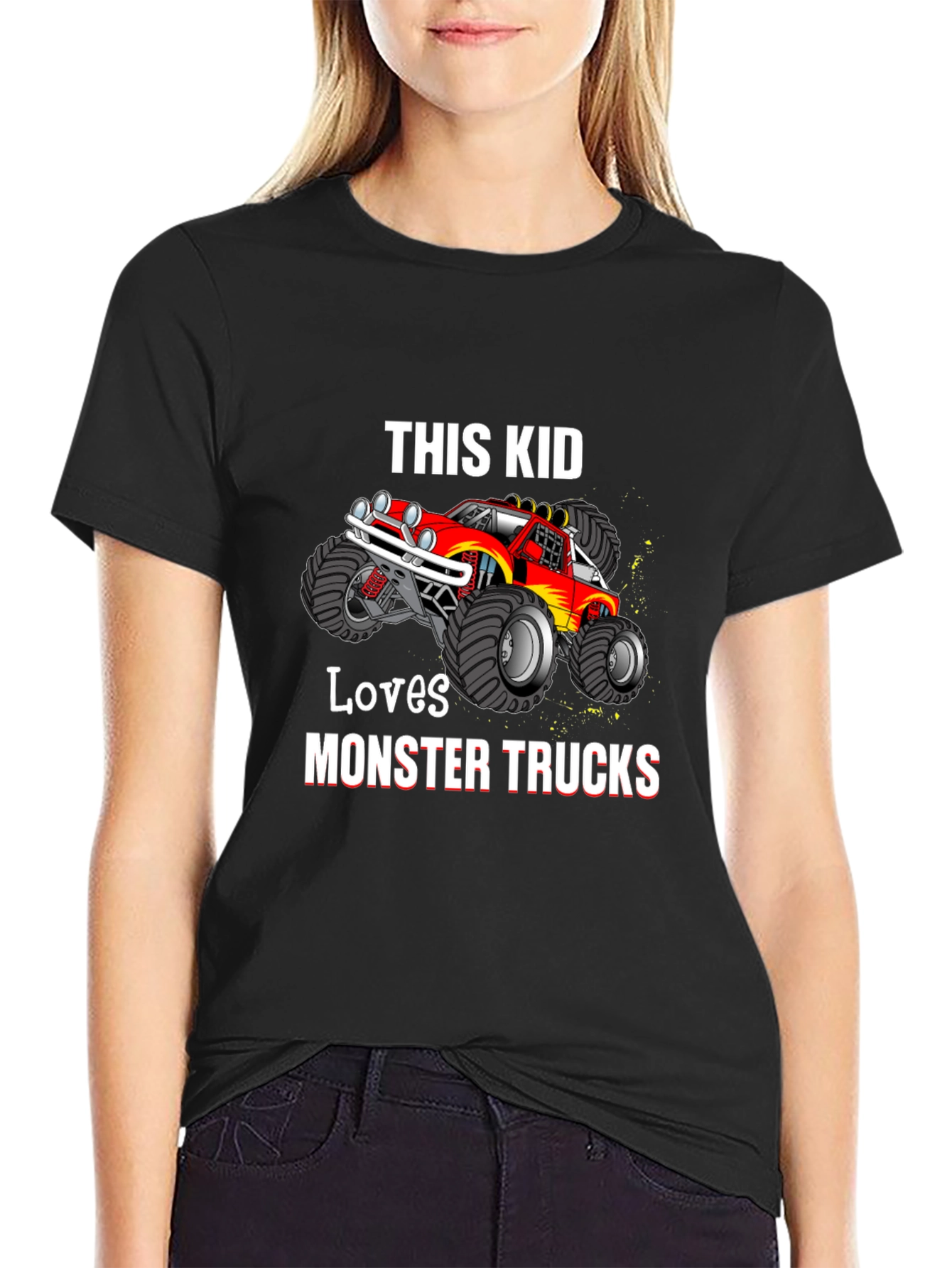Monster Truck Kids T-Shirt