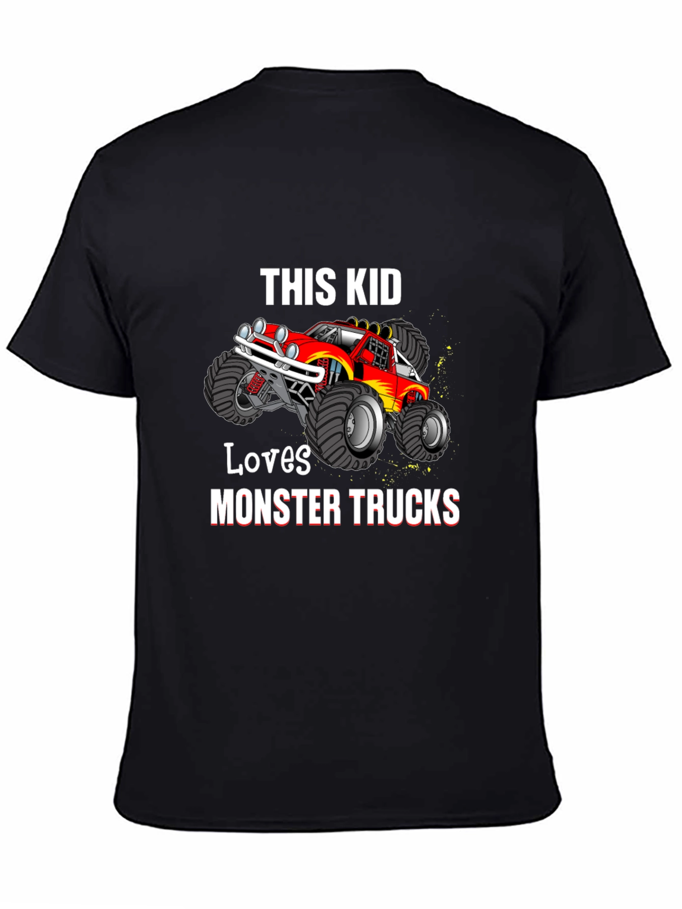 Monster Truck Kids T-Shirt