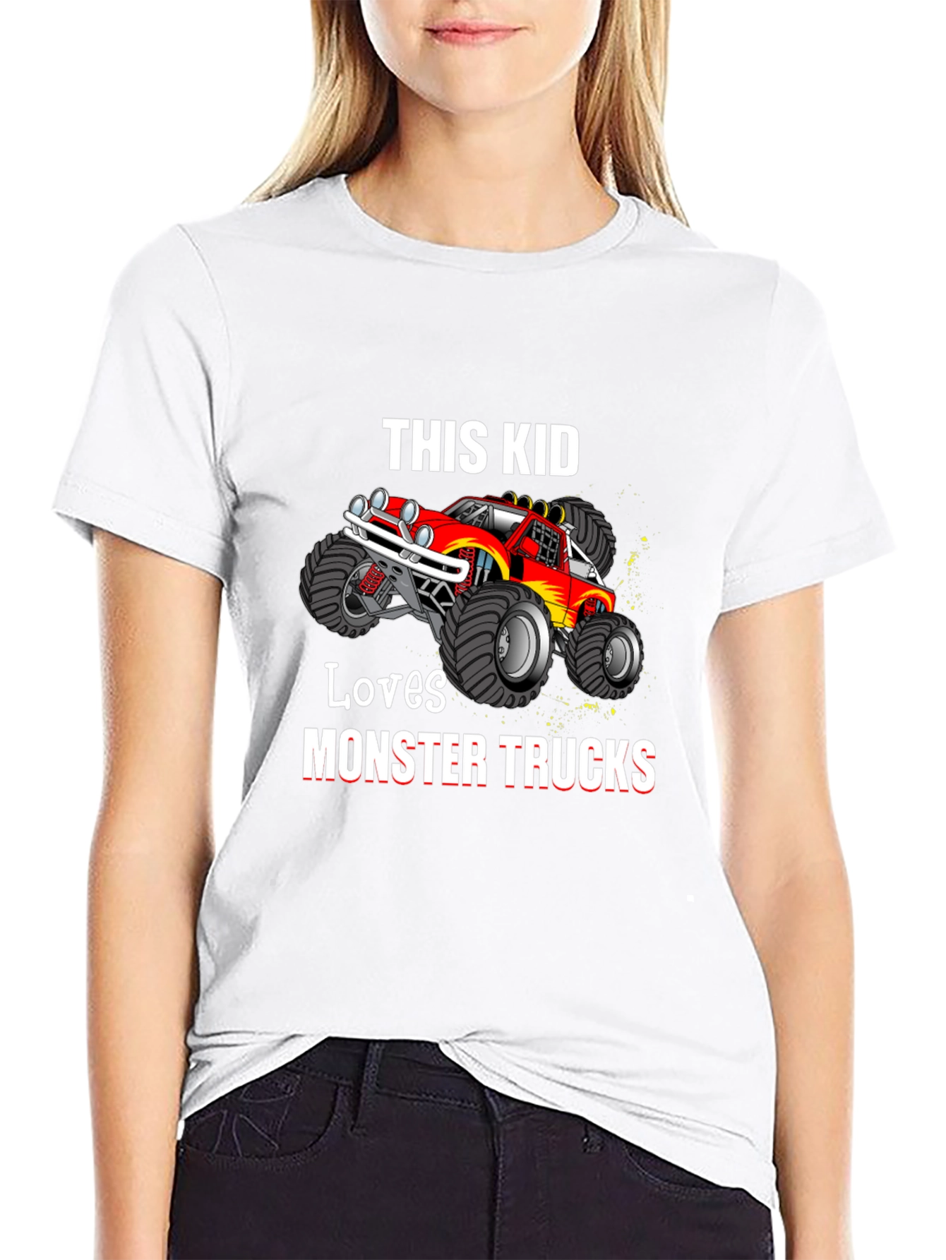 Monster Truck Kids T-Shirt