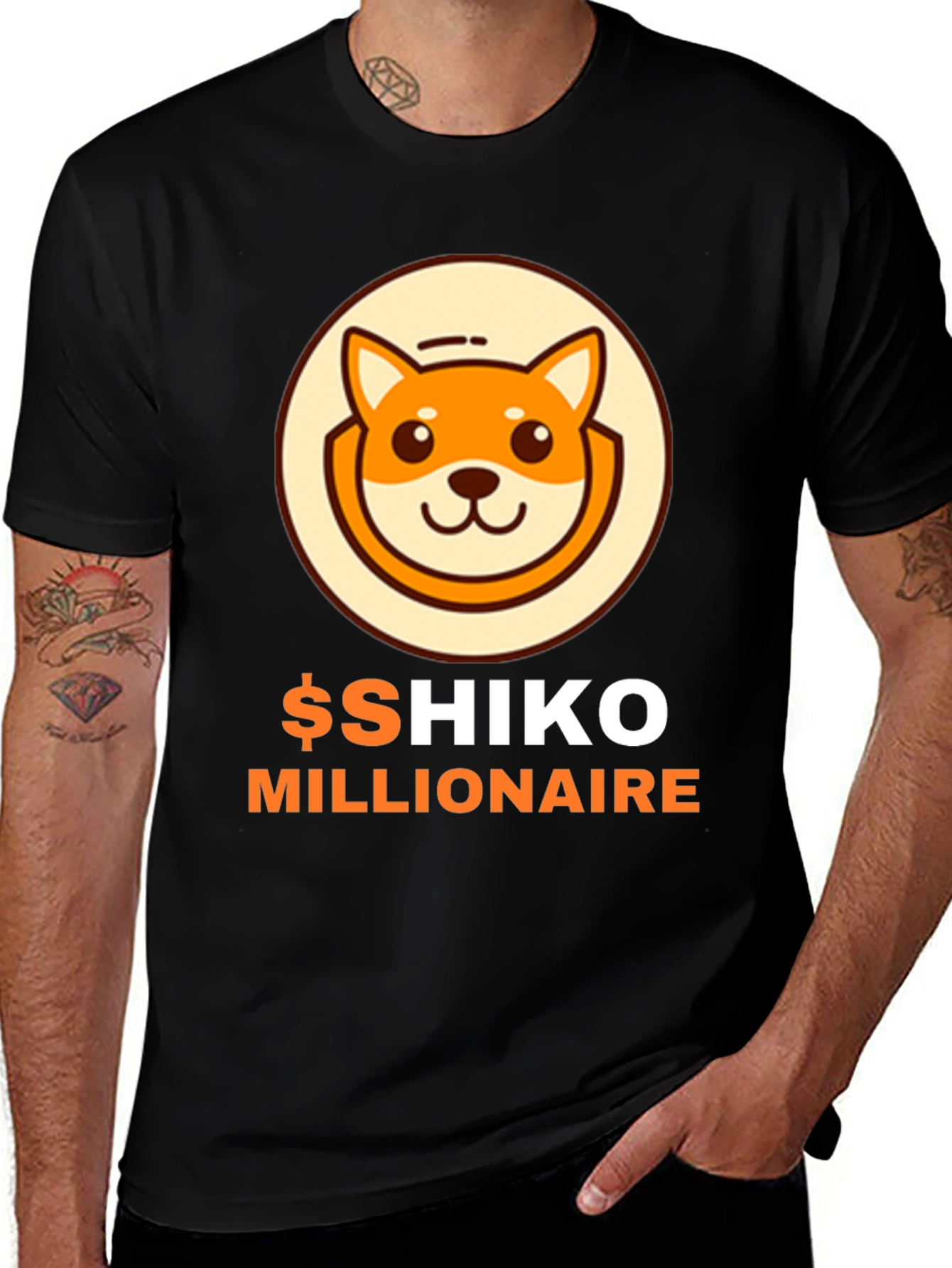 SHIKO Millionaire Black T-Shirt