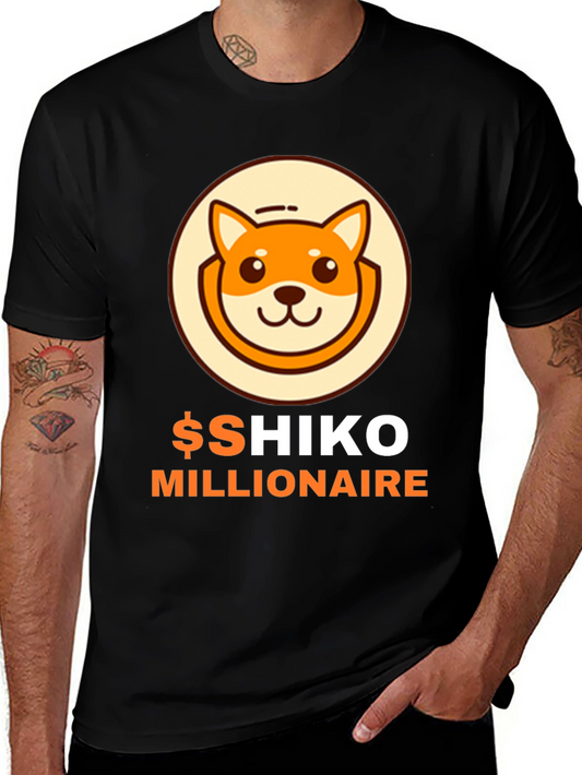 SHIKO Millionaire Black T-Shirt