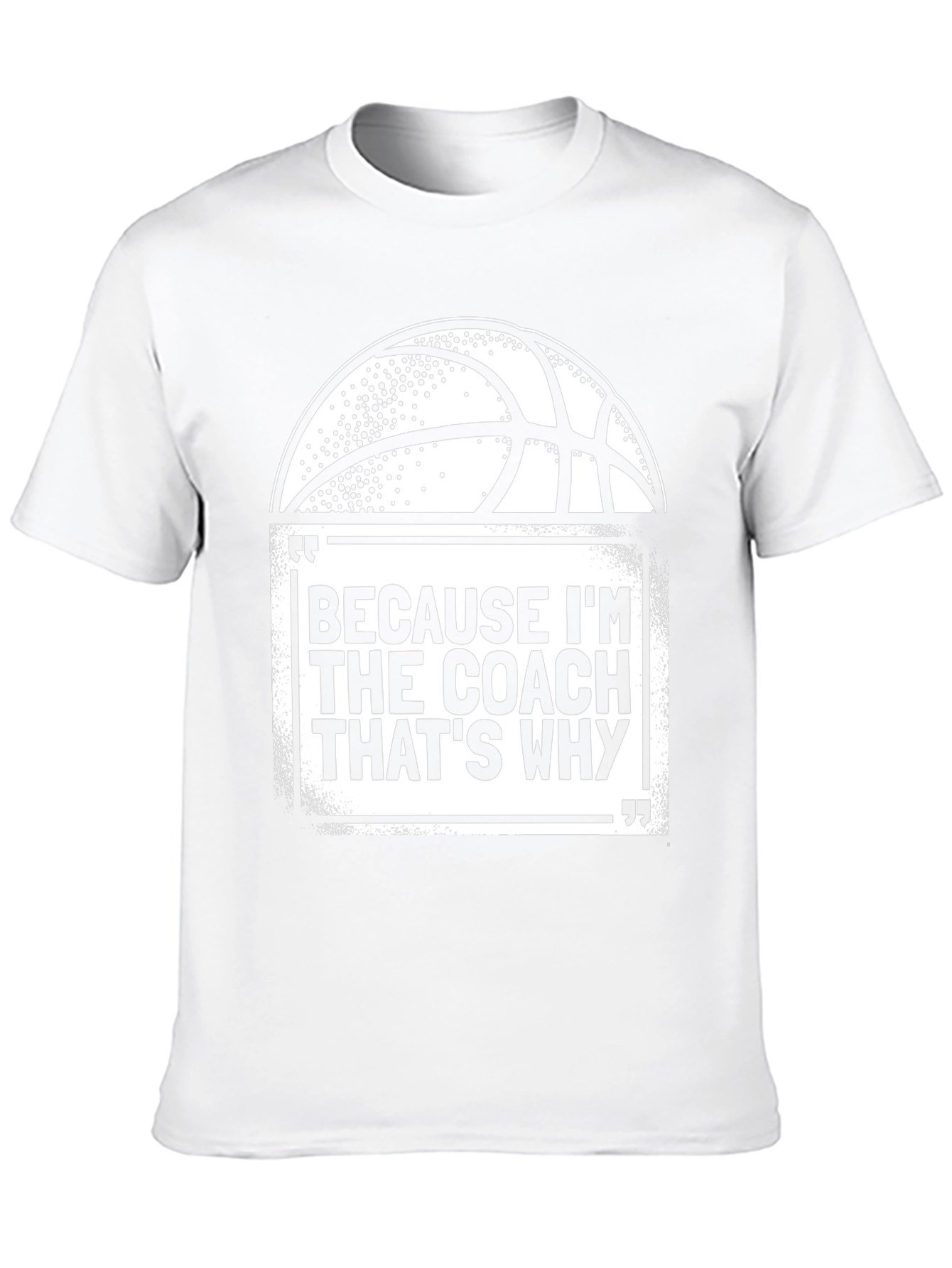 Coach Basketball Graphic T-Shirt
