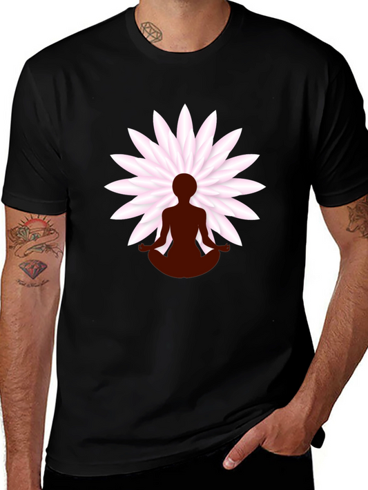 Lotus Yoga T-Shirt - Zen Meditation Tee