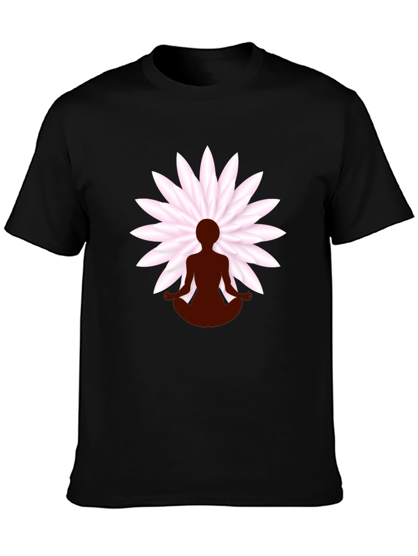 Lotus Yoga T-Shirt - Zen Meditation Tee