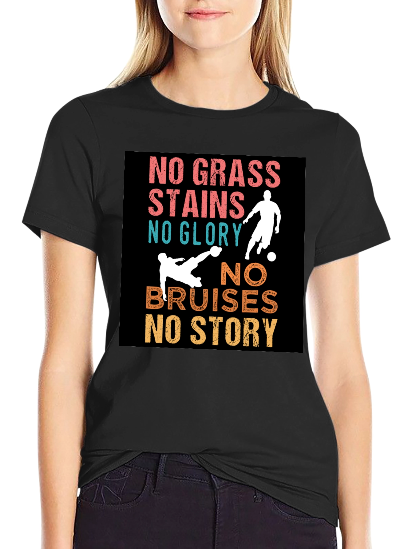 Soccer No Grass Stains T-Shirt