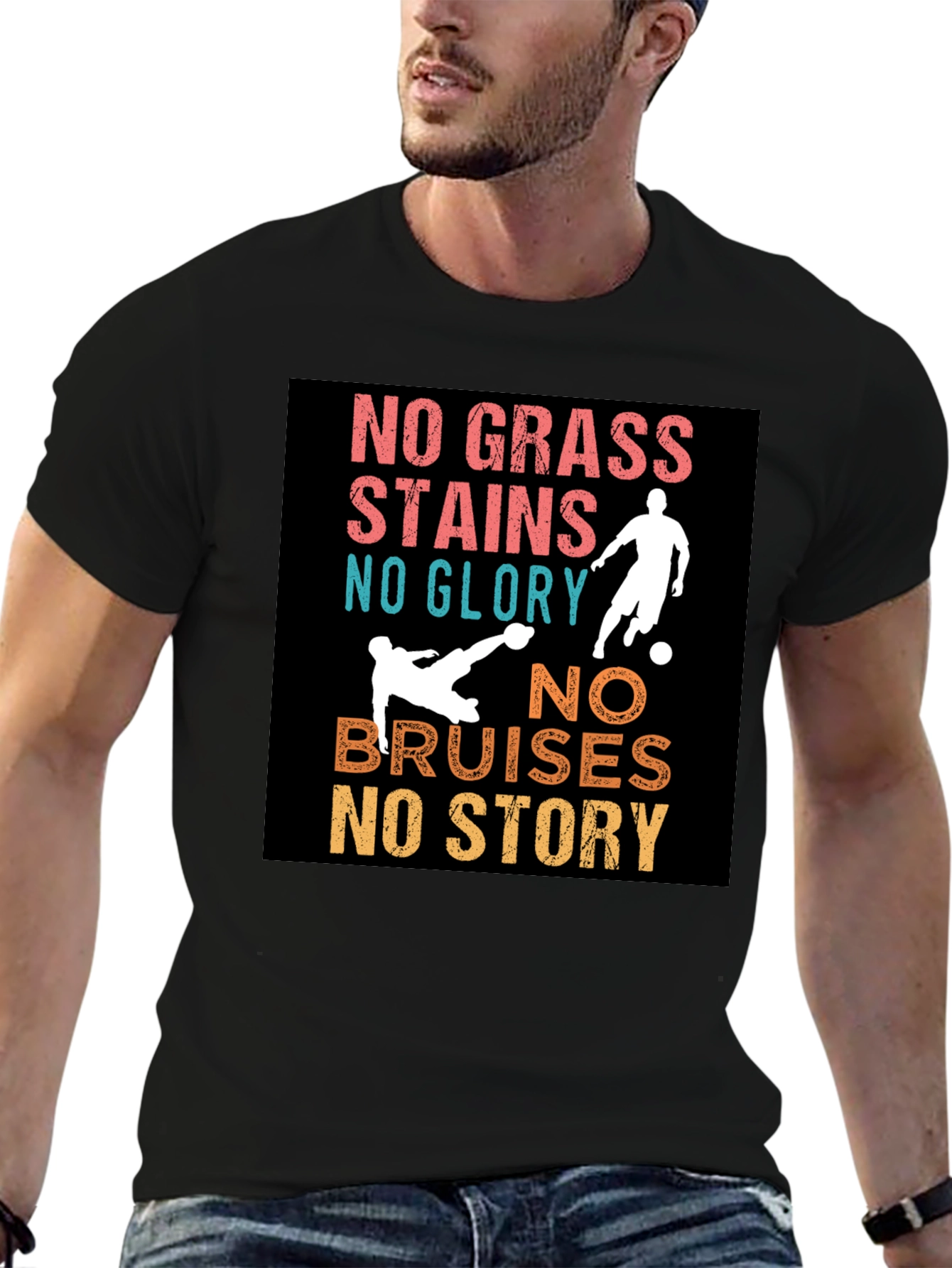 Soccer No Grass Stains T-Shirt
