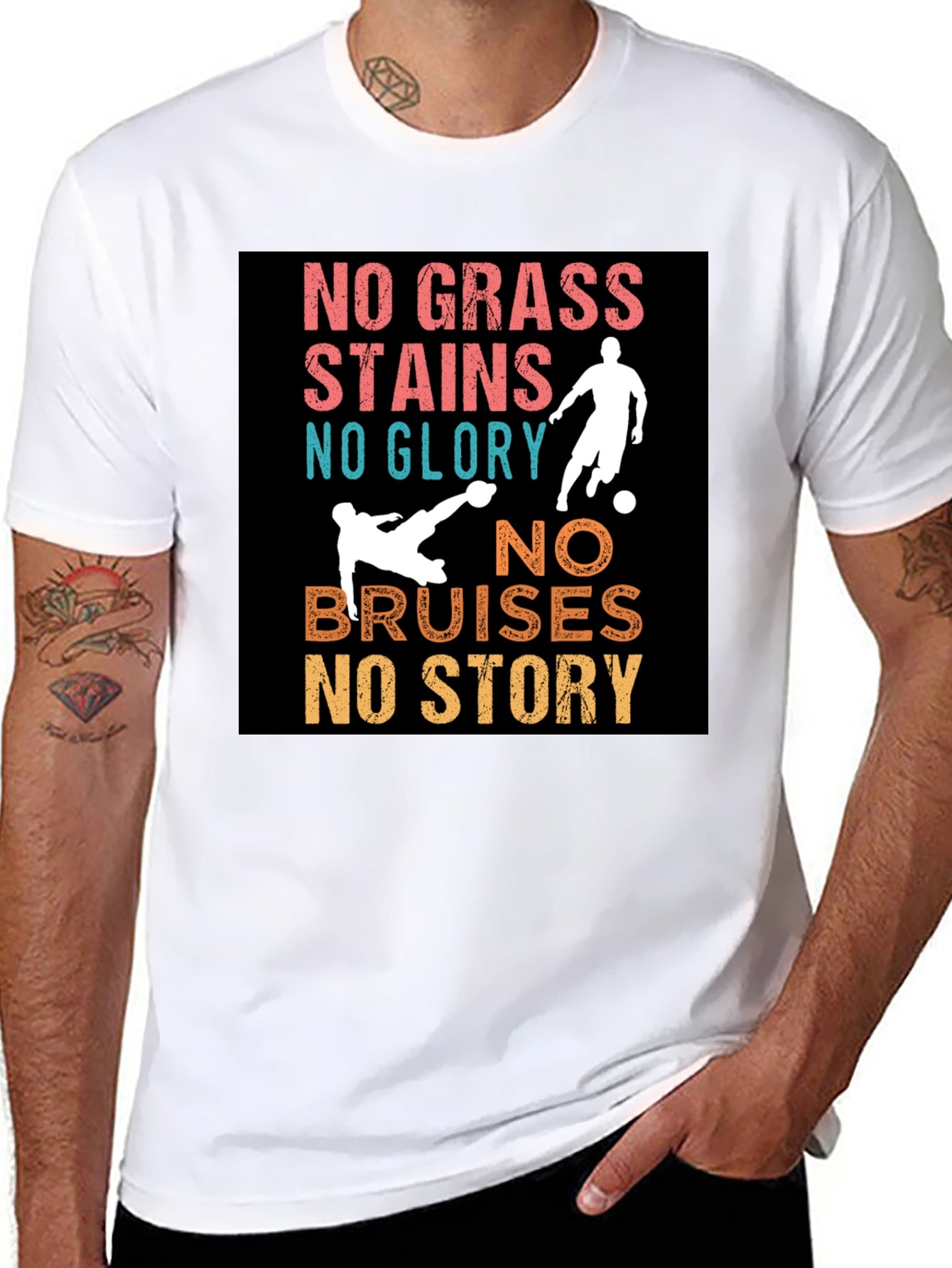 Soccer No Grass Stains T-Shirt