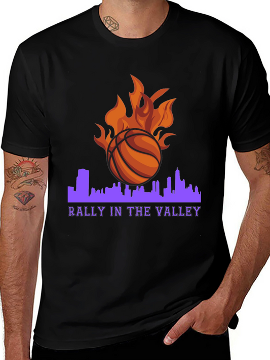 Rally in the Valley T-Shirt - Phoenix Basketball Fan Tee