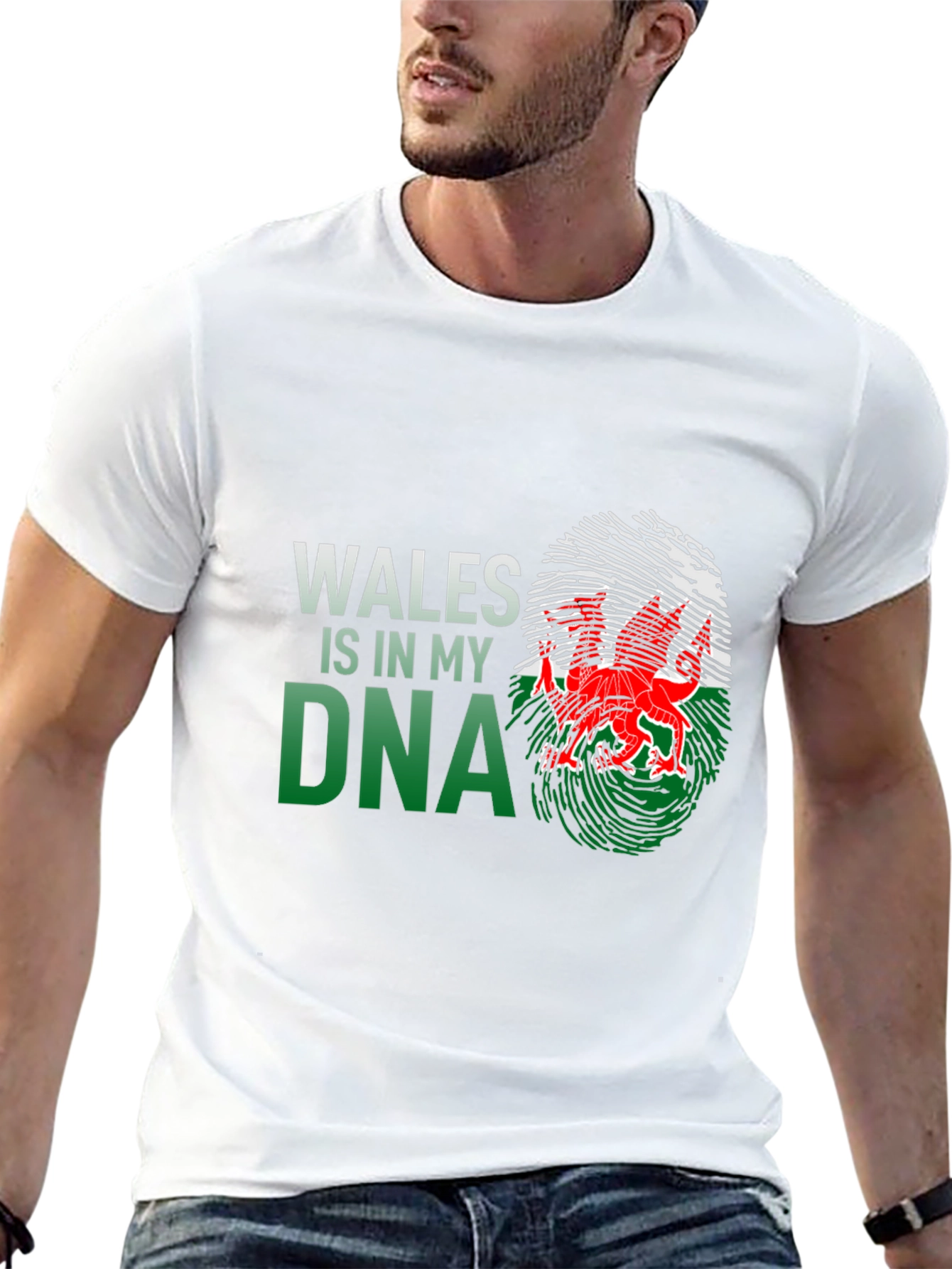 Wales DNA T-Shirt - Welsh Pride