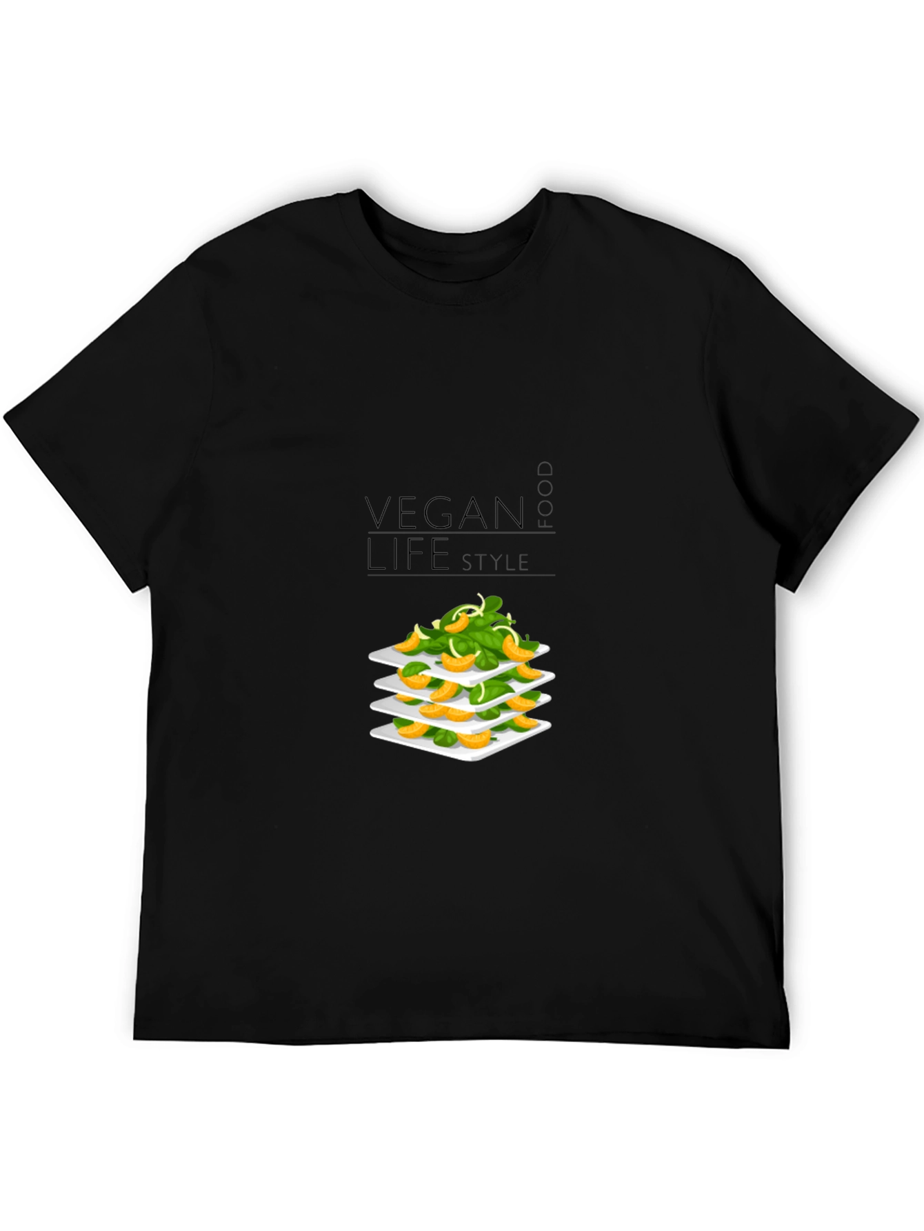 Vegan Lifestyle T-Shirt - Organic Food Fashion Tee