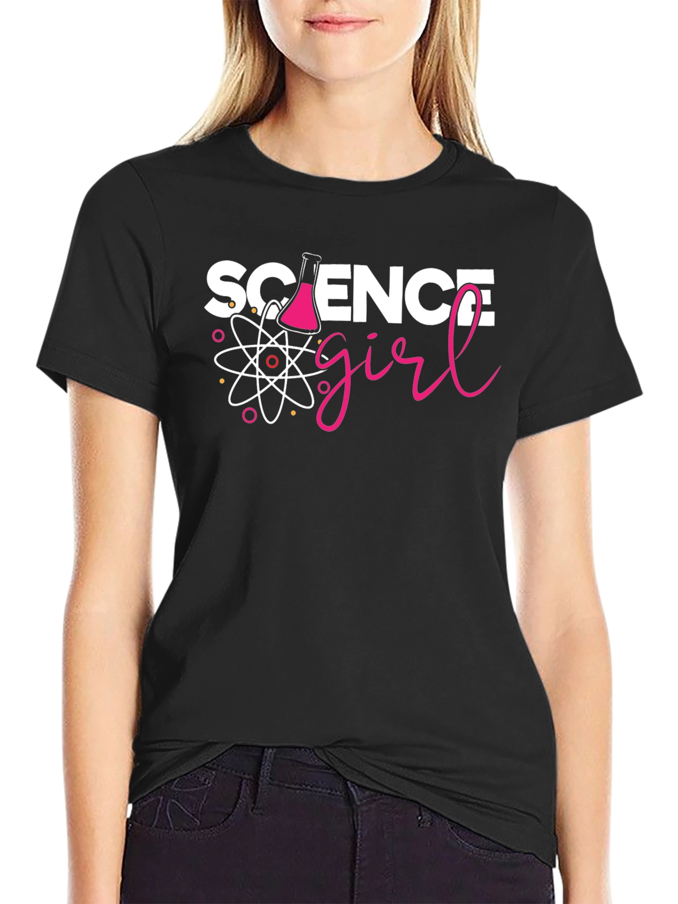 Science Girl T-Shirt Scientist Tee STEMinist Shirt