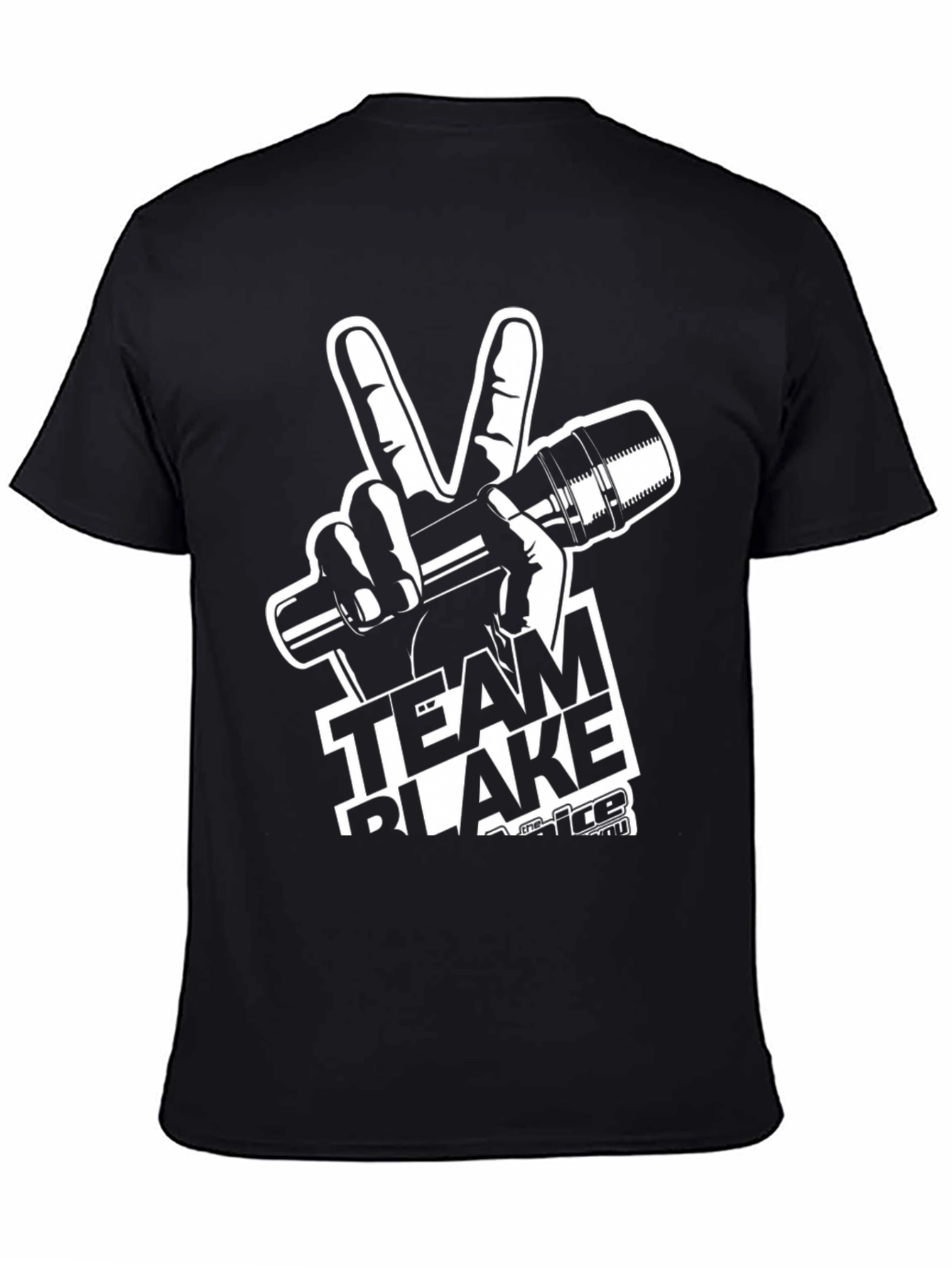 Team Blake Black Graphic T-Shirt
