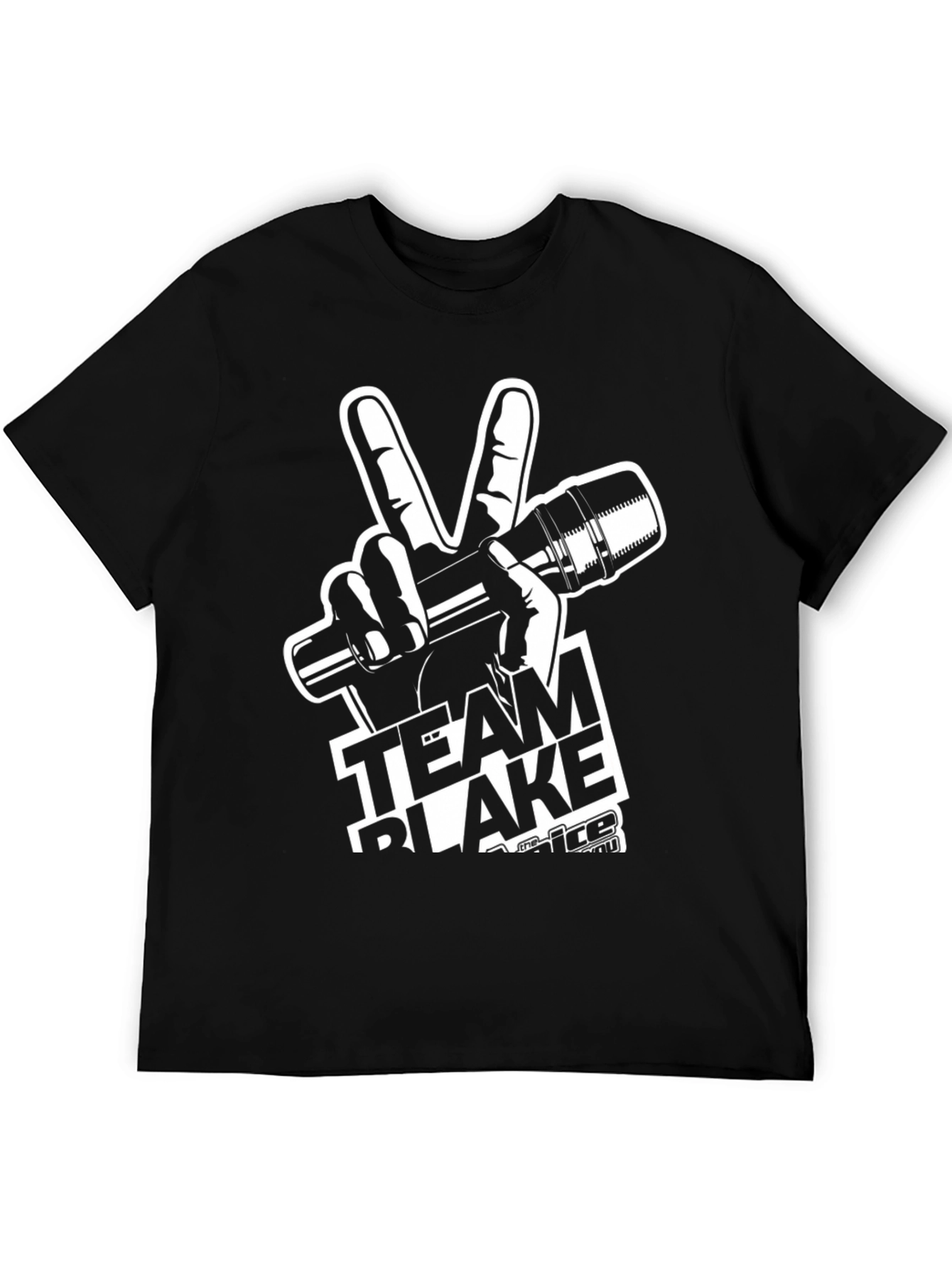 Team Blake Black Graphic T-Shirt