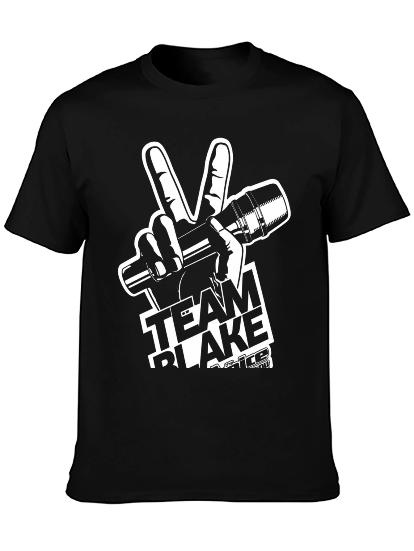 Team Blake Black Graphic T-Shirt