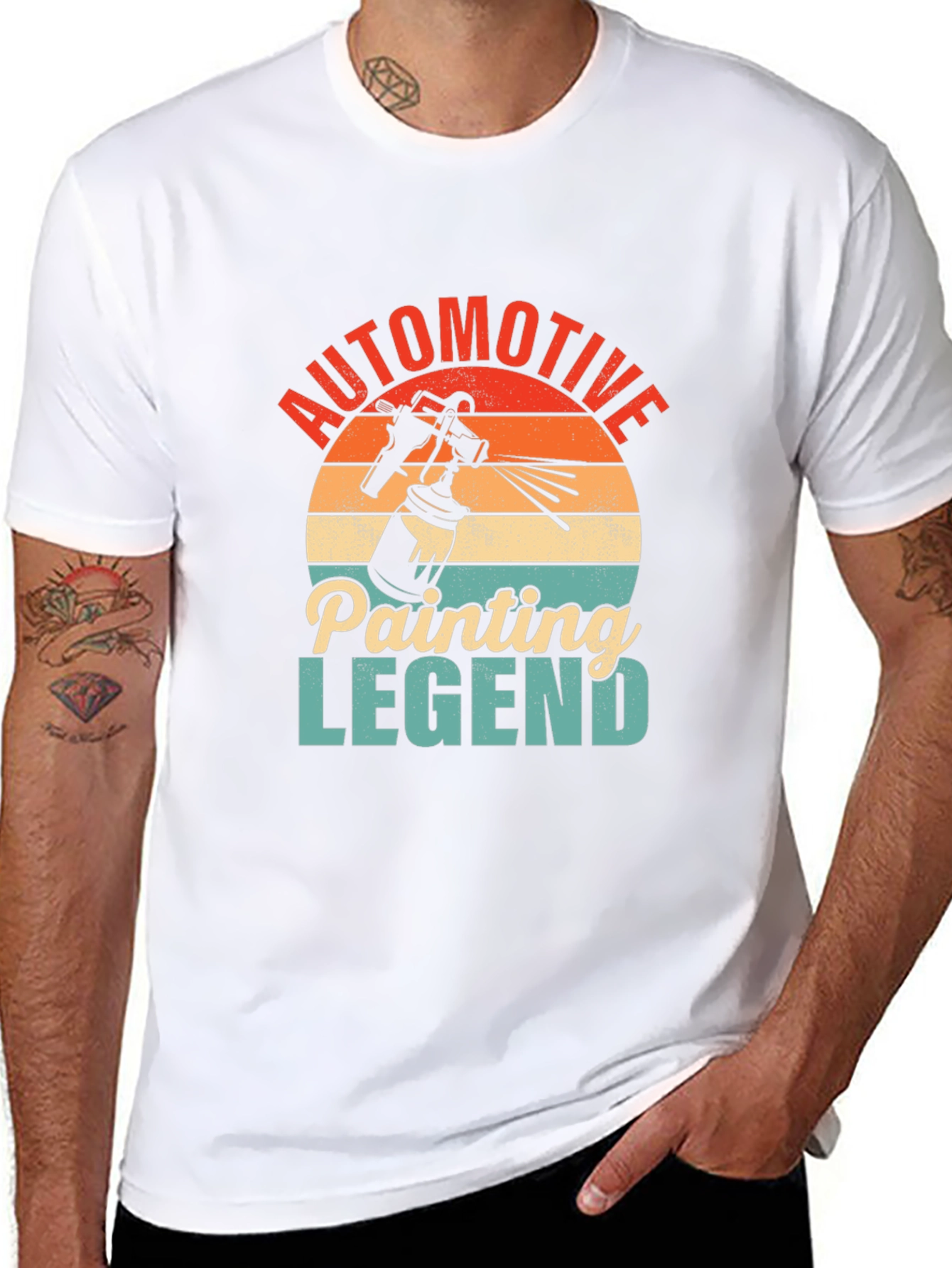Automotive Painting Legend Graphic Tee