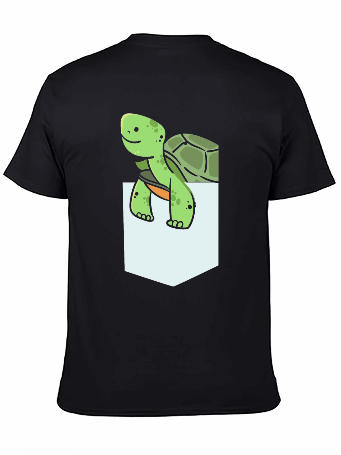 Turtle Pocket T-Shirt - Funny Animal Tee