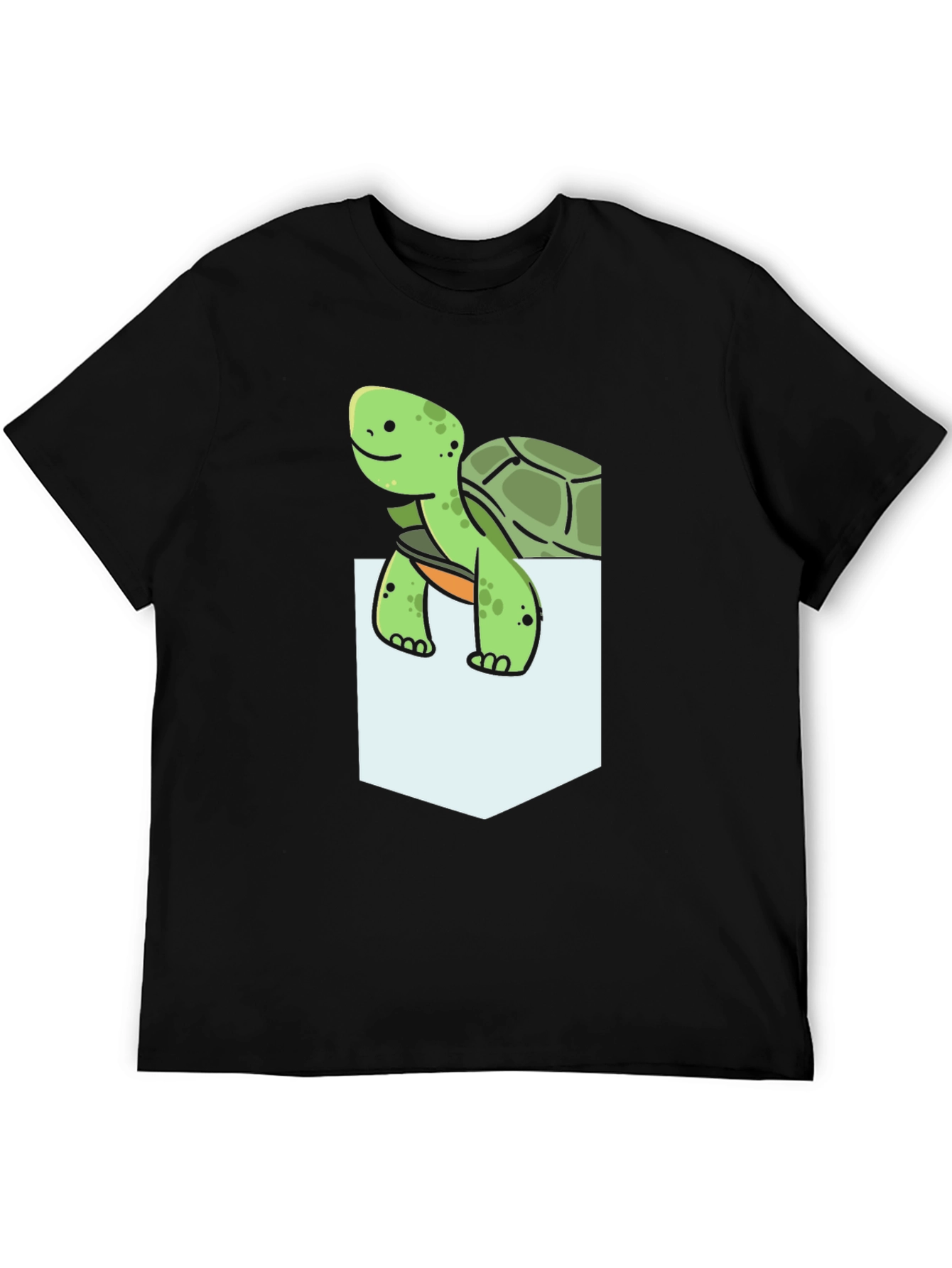Turtle Pocket T-Shirt - Funny Animal Tee