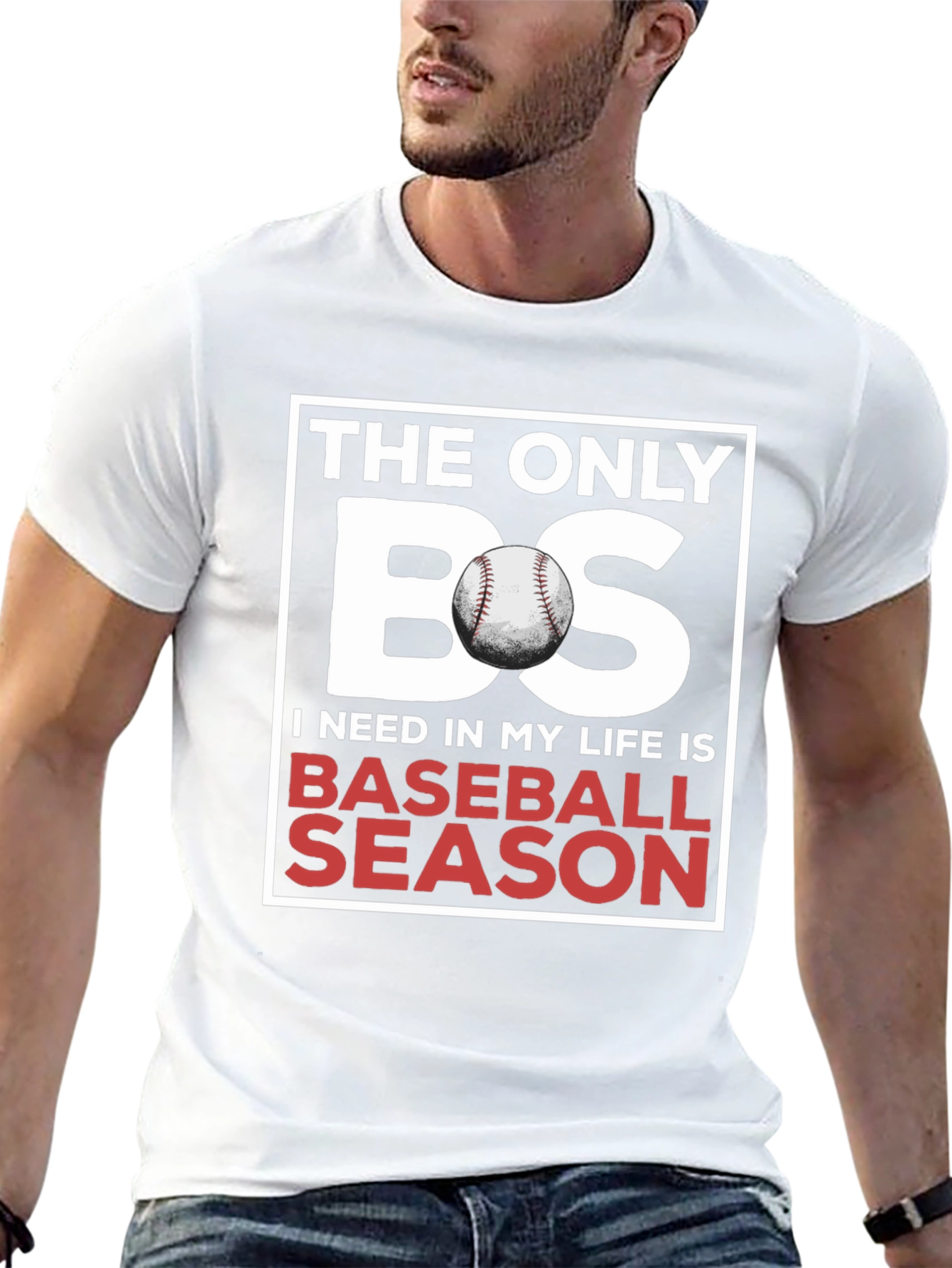 Baseball Season T-Shirt: The Only BS I Need!