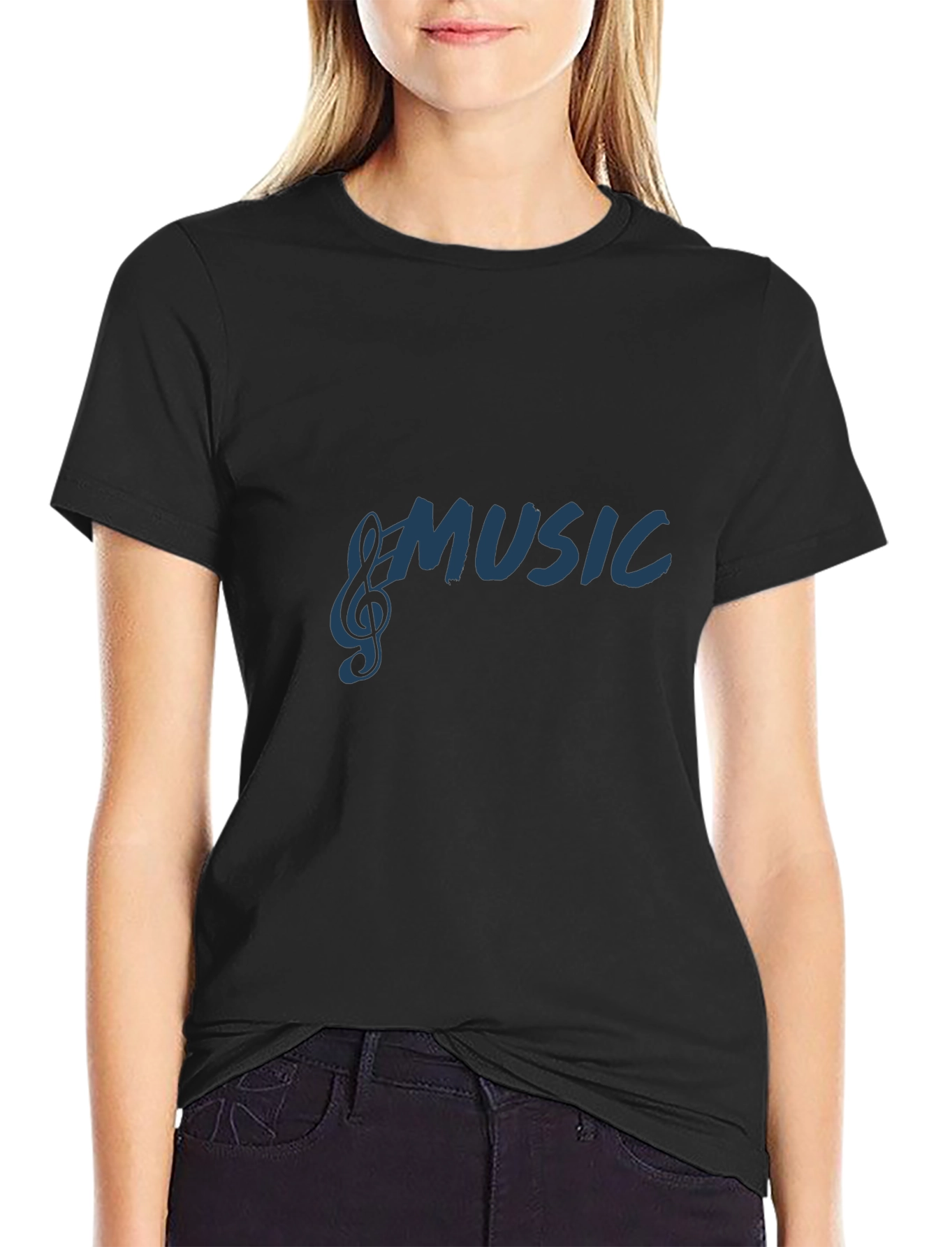 Music Note T-Shirt - Stylish Graphic Tee