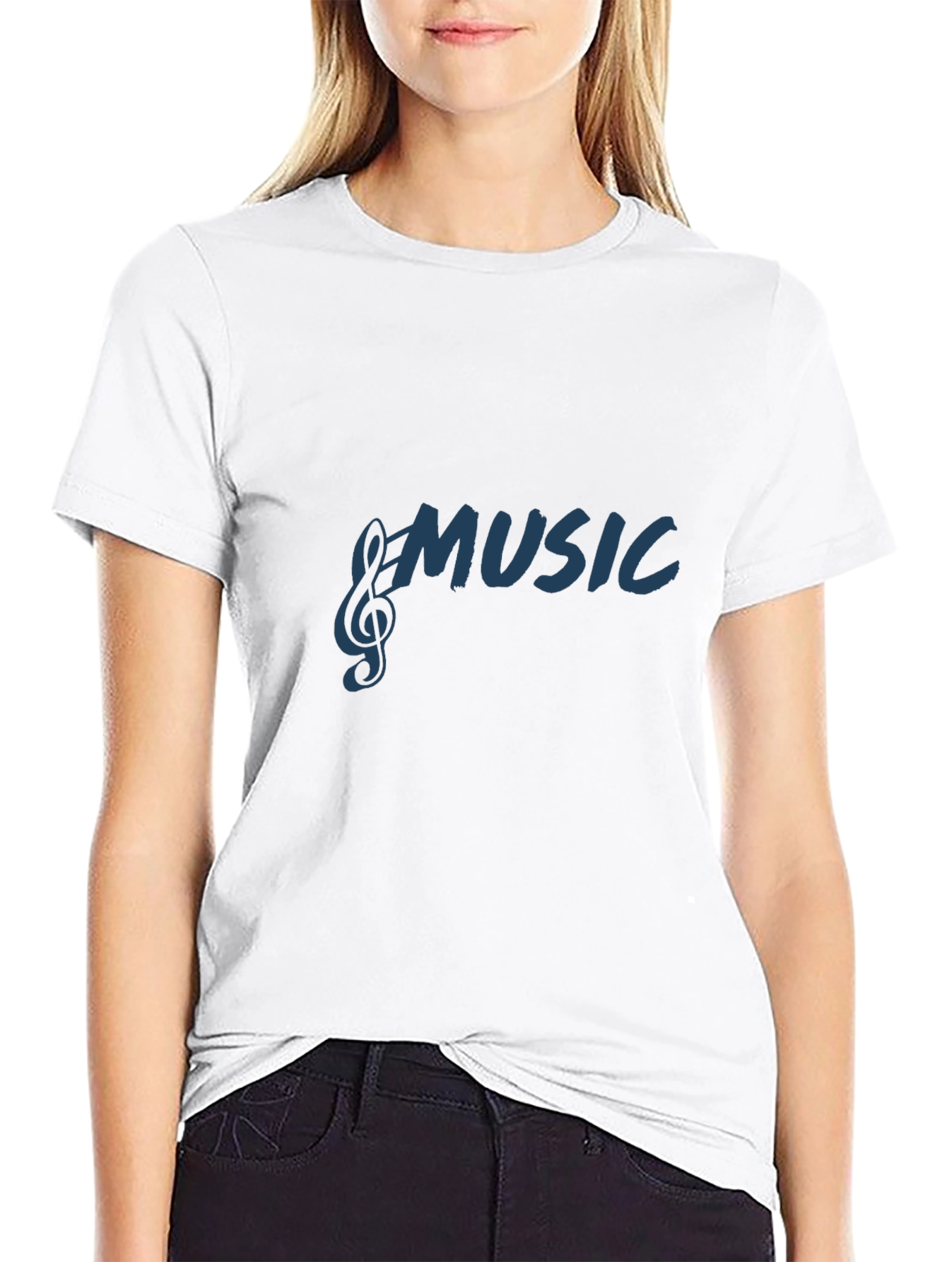 Music Note T-Shirt - Stylish Graphic Tee