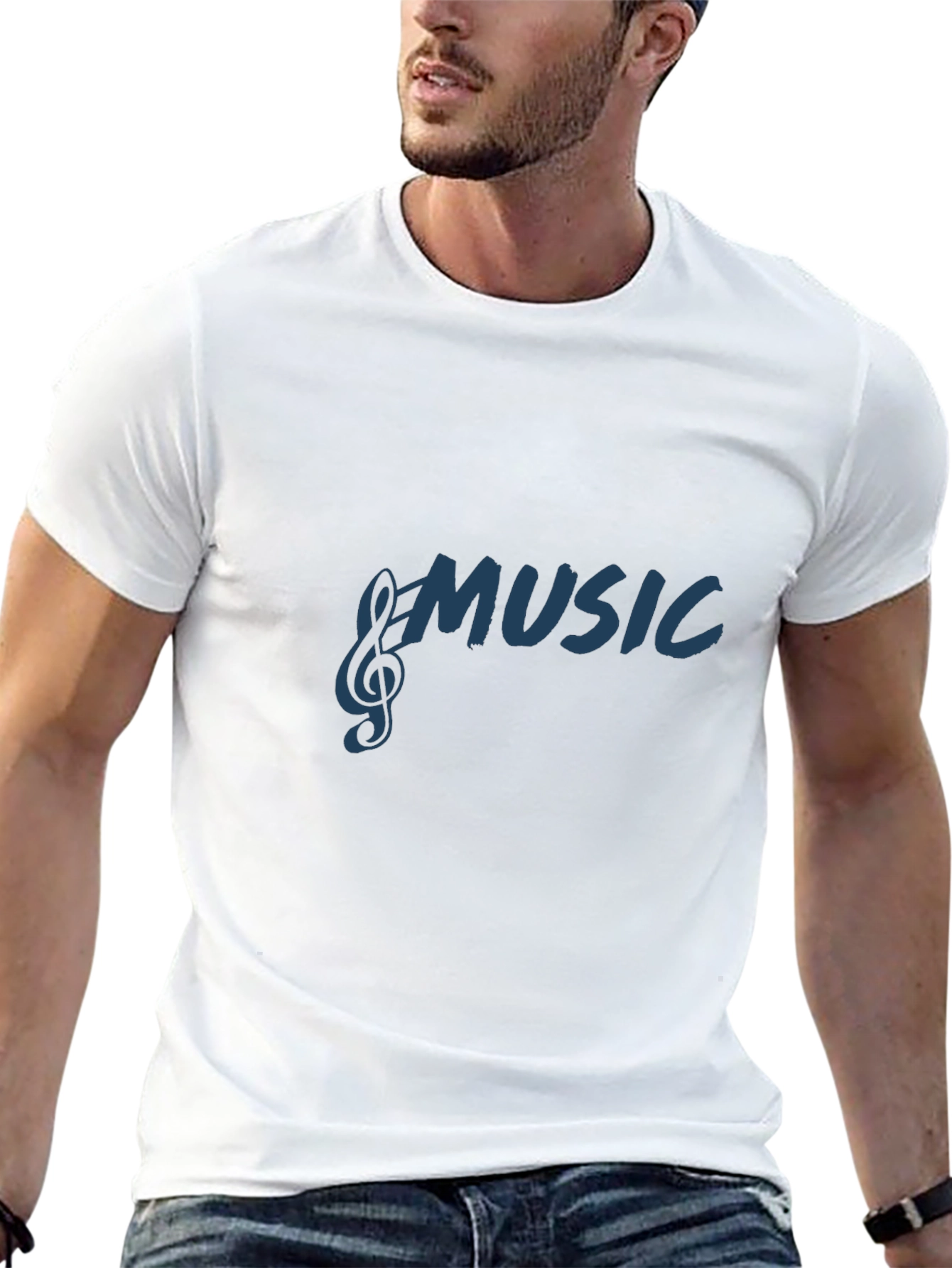 Music Note T-Shirt - Stylish Graphic Tee
