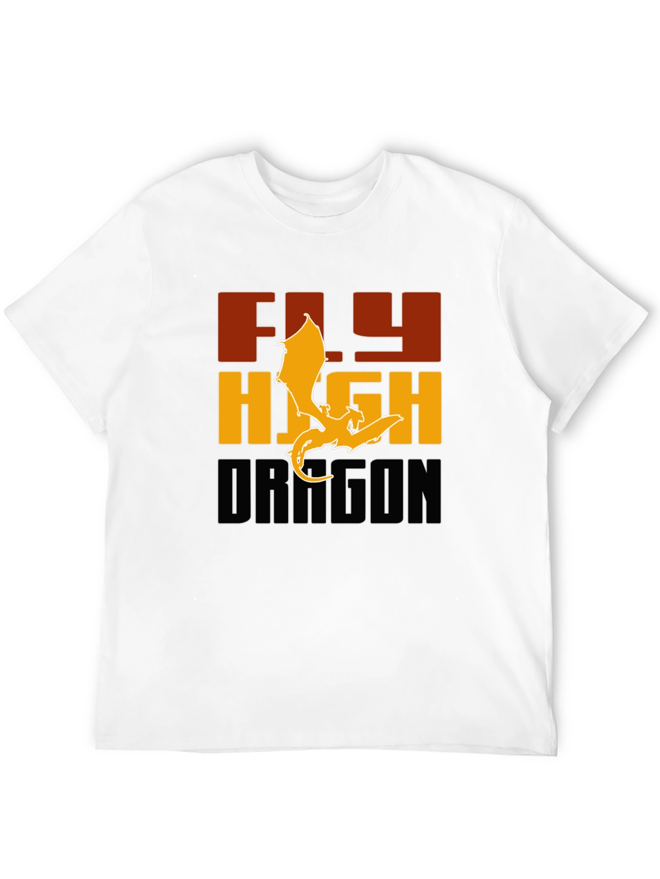 Fly High Dragon Graphic Tee - Bold & Stylish