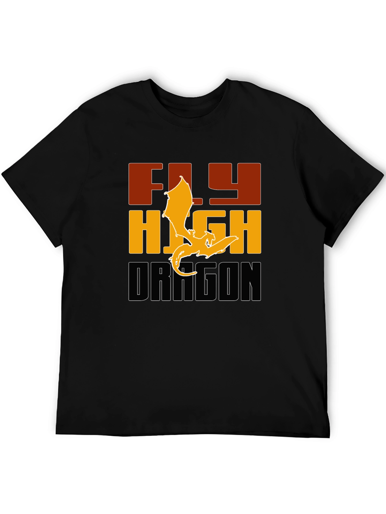 Fly High Dragon Graphic Tee - Bold & Stylish