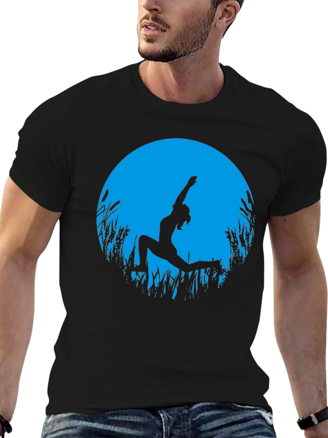Yoga Silhouette T-Shirt - Zen Fitness Tee
