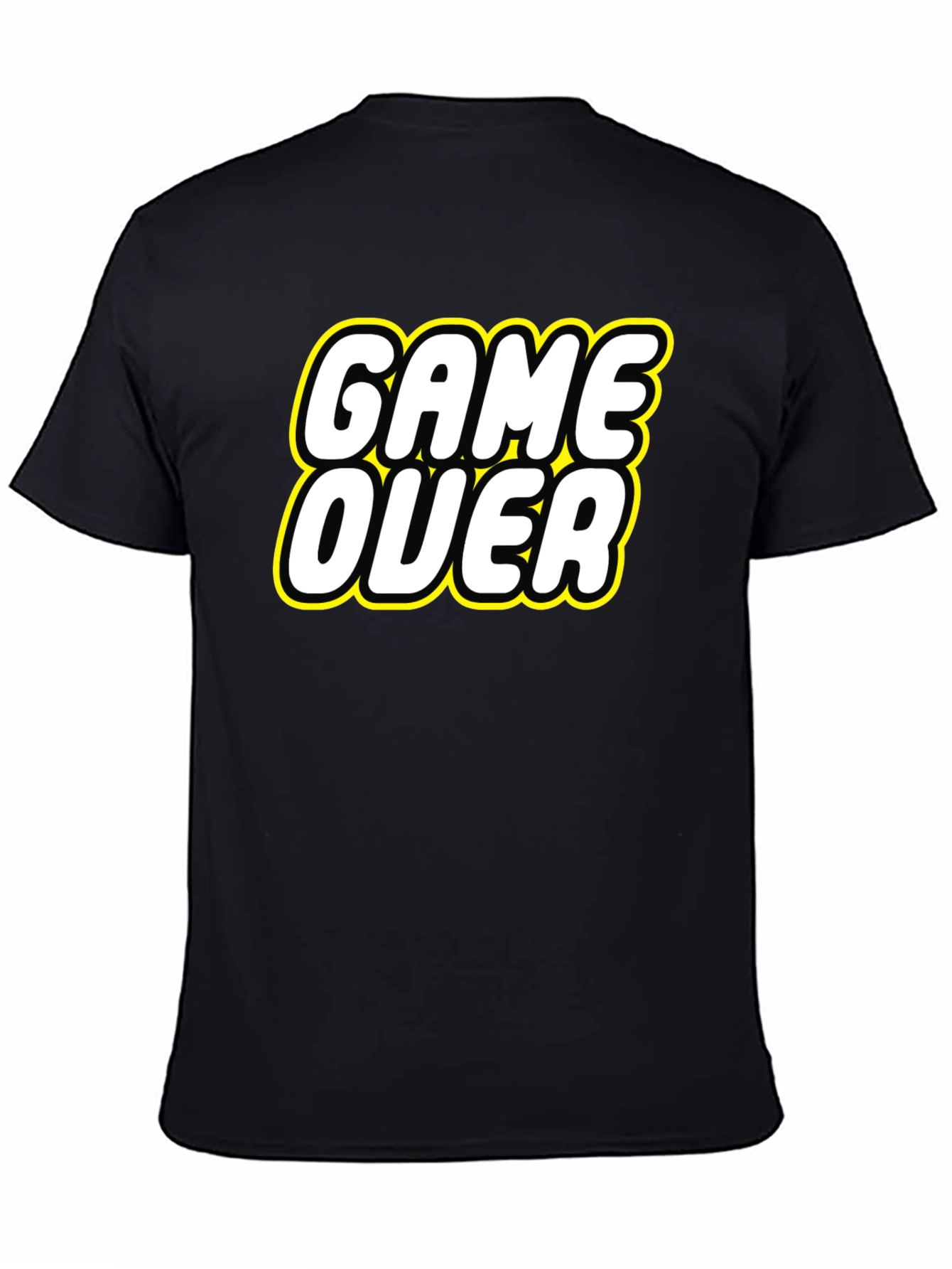 Game Over Graphic Tee - Retro Gaming Style