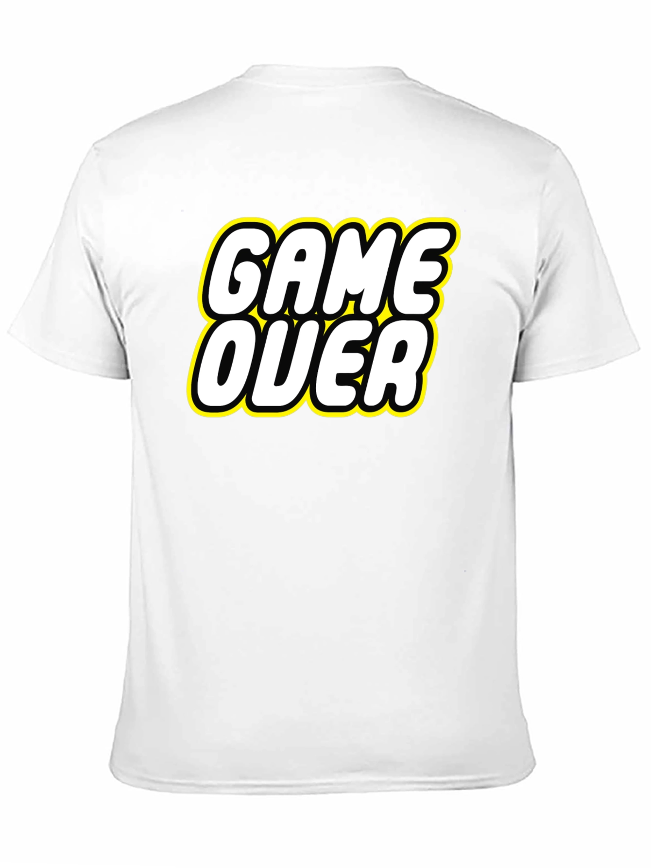 Game Over Graphic Tee - Retro Gaming Style