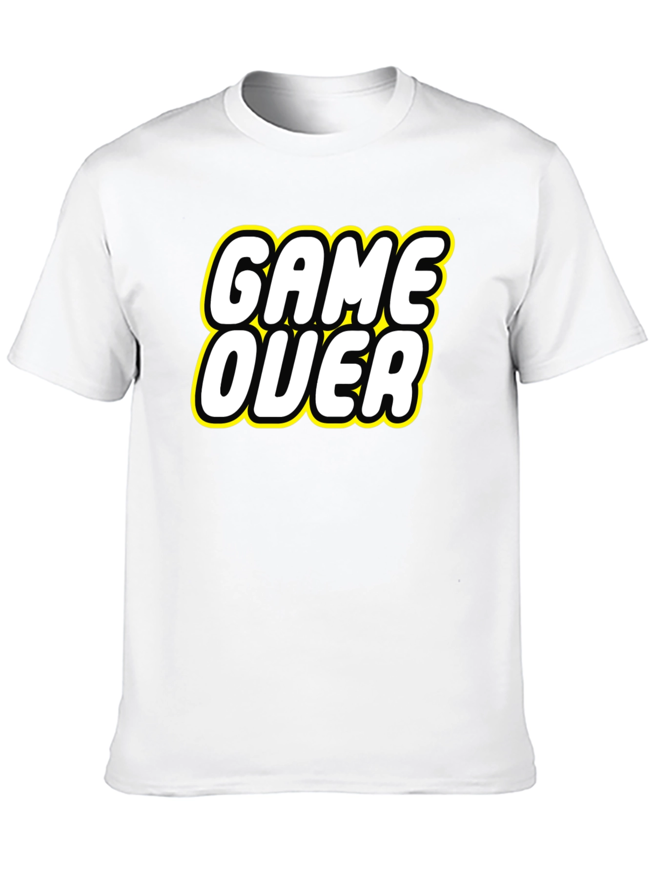 Game Over Graphic Tee - Retro Gaming Style