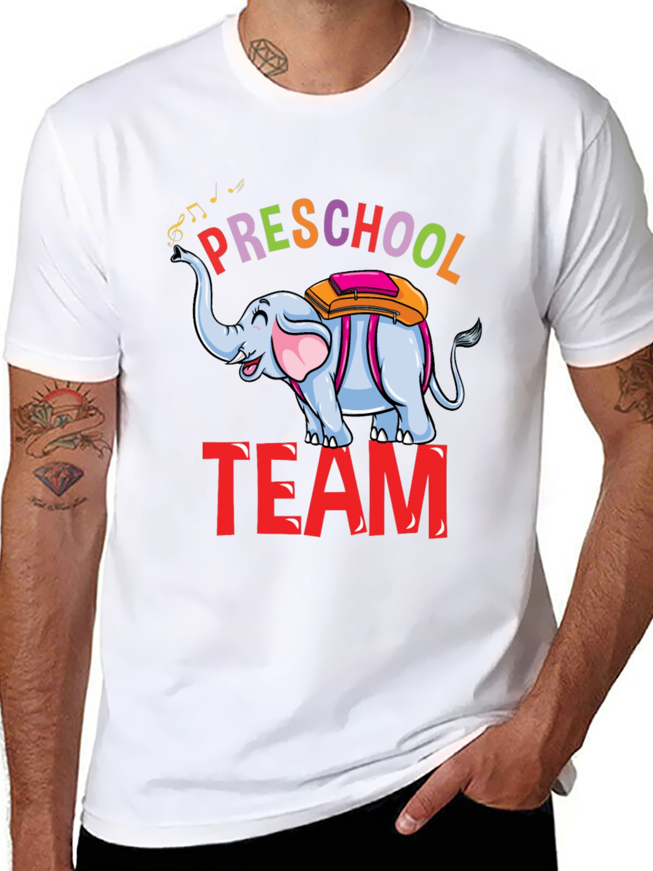 Preschool Team Elephant T-Shirt