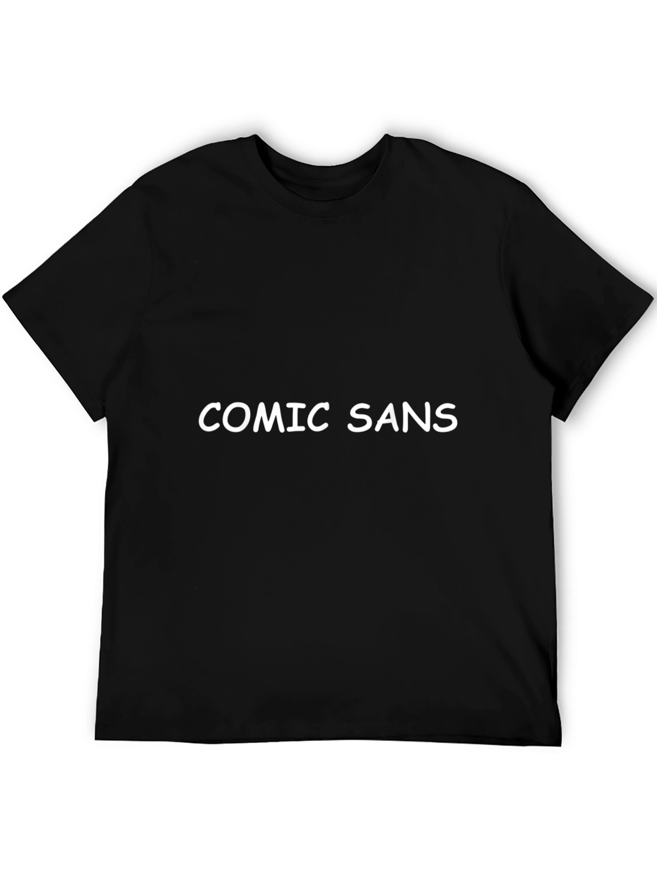 Comic Sans Tee - Mens Graphic T-Shirt