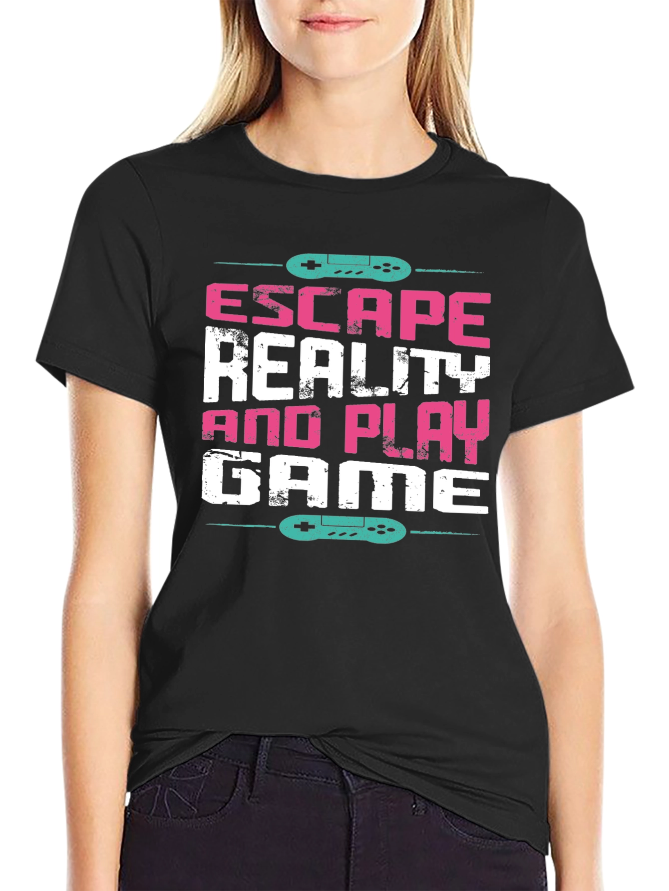 Escape Reality and Play Game Tee