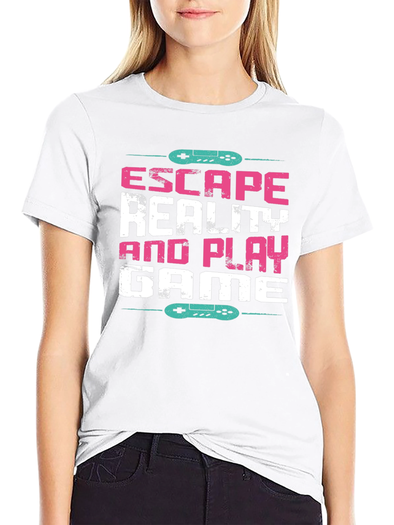 Escape Reality and Play Game Tee