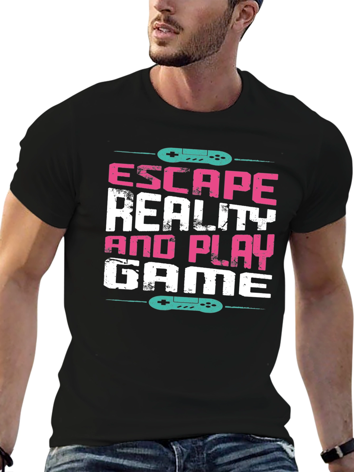 Escape Reality and Play Game Tee