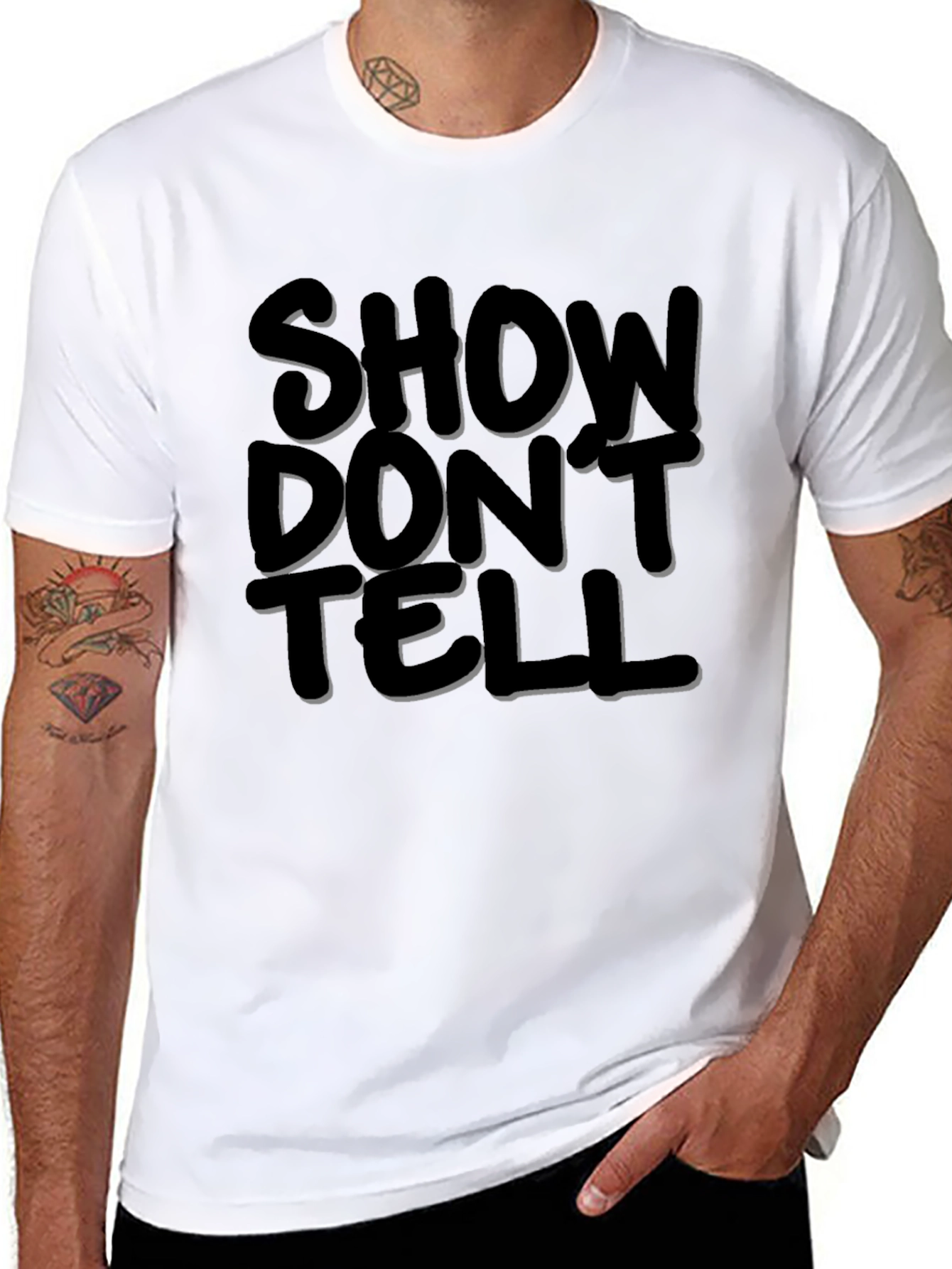 Show Dont Tell Graphic Tee