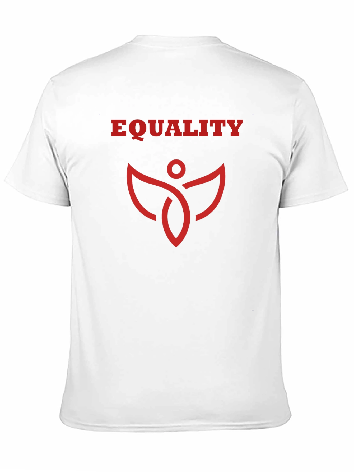 Equality Graphic Tee - Black Cotton Blend T-Shirt