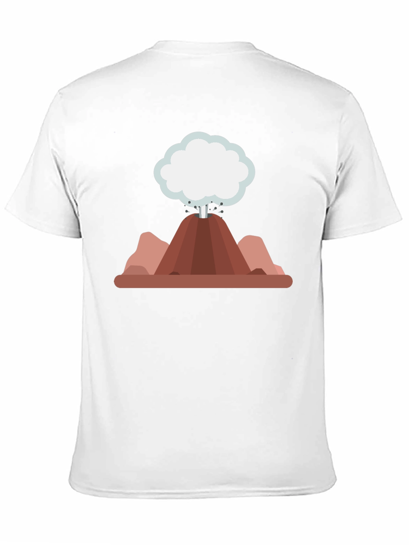 Volcano Graphic Black Tee