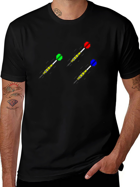 Pixel Dart T-Shirt: Retro Gaming Throwback