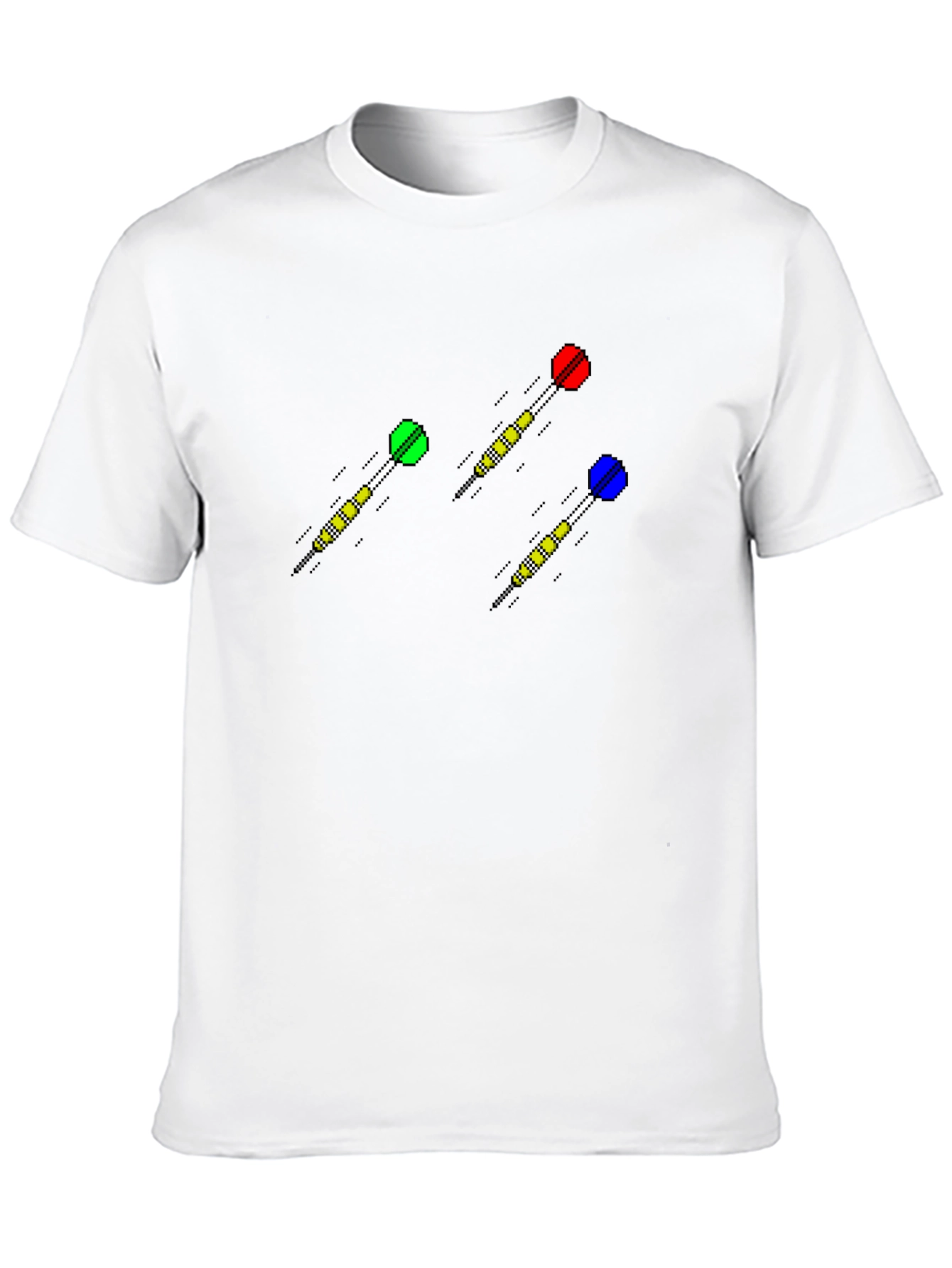 Pixel Dart T-Shirt: Retro Gaming Throwback