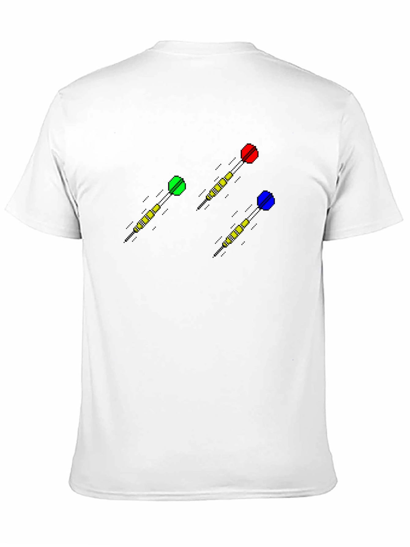 Pixel Dart T-Shirt: Retro Gaming Throwback