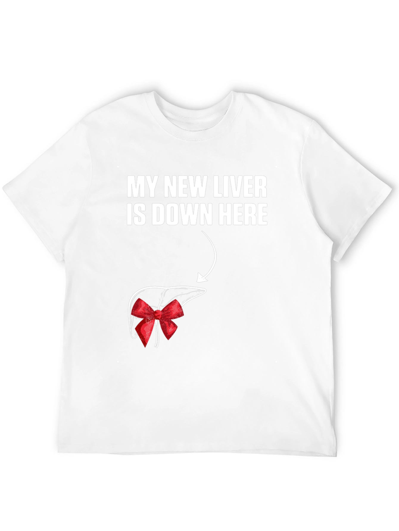 Funny Liver Transplant T-Shirt - My New Liver