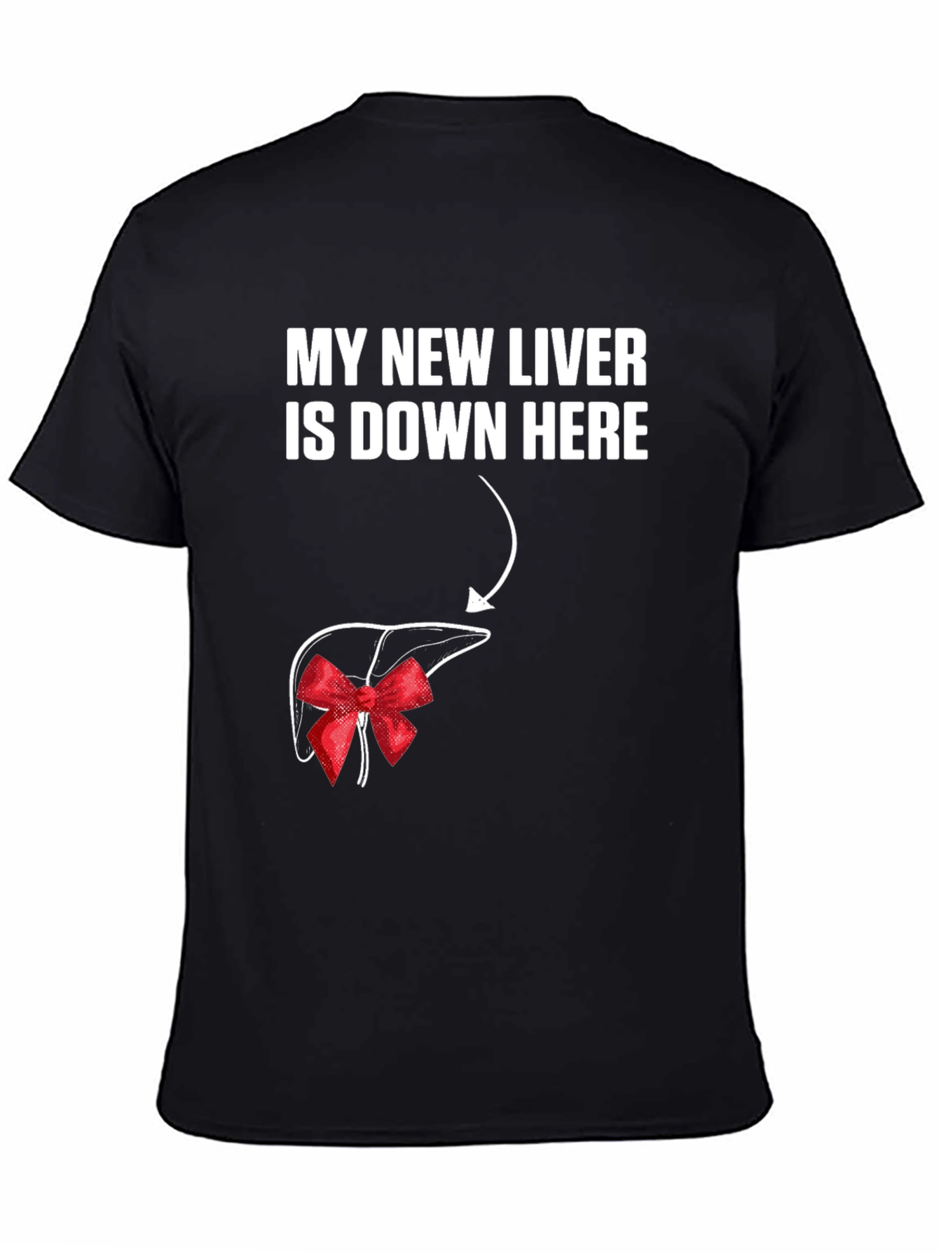 Funny Liver Transplant T-Shirt - My New Liver