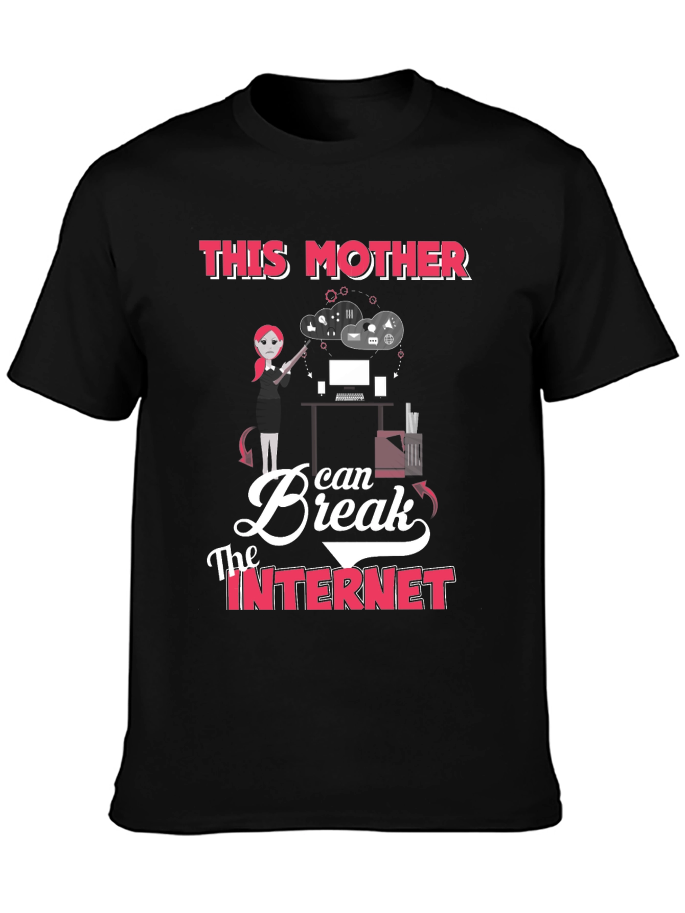 This Mother Can Break the Internet Graphic T-Shirt