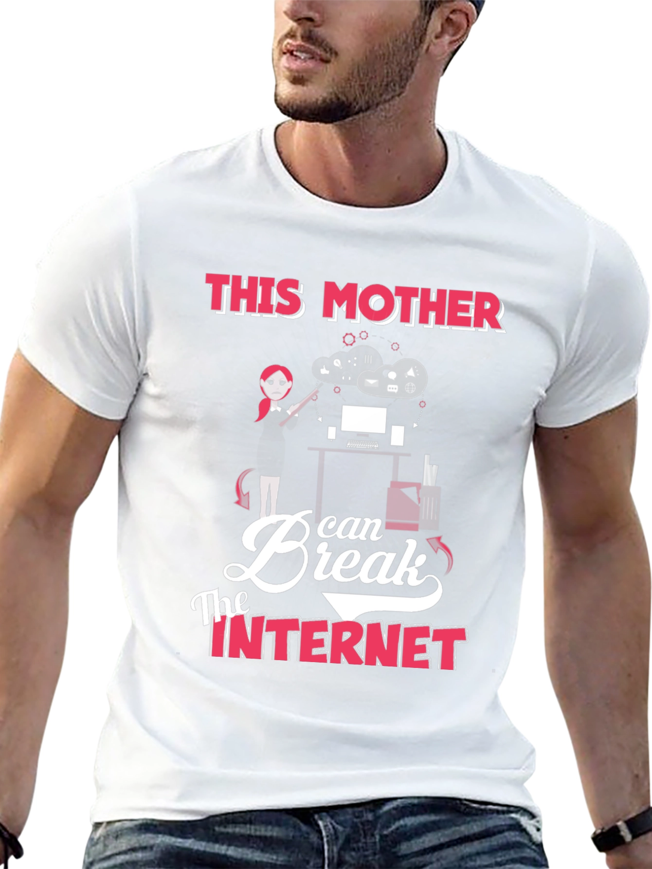 This Mother Can Break the Internet Graphic T-Shirt